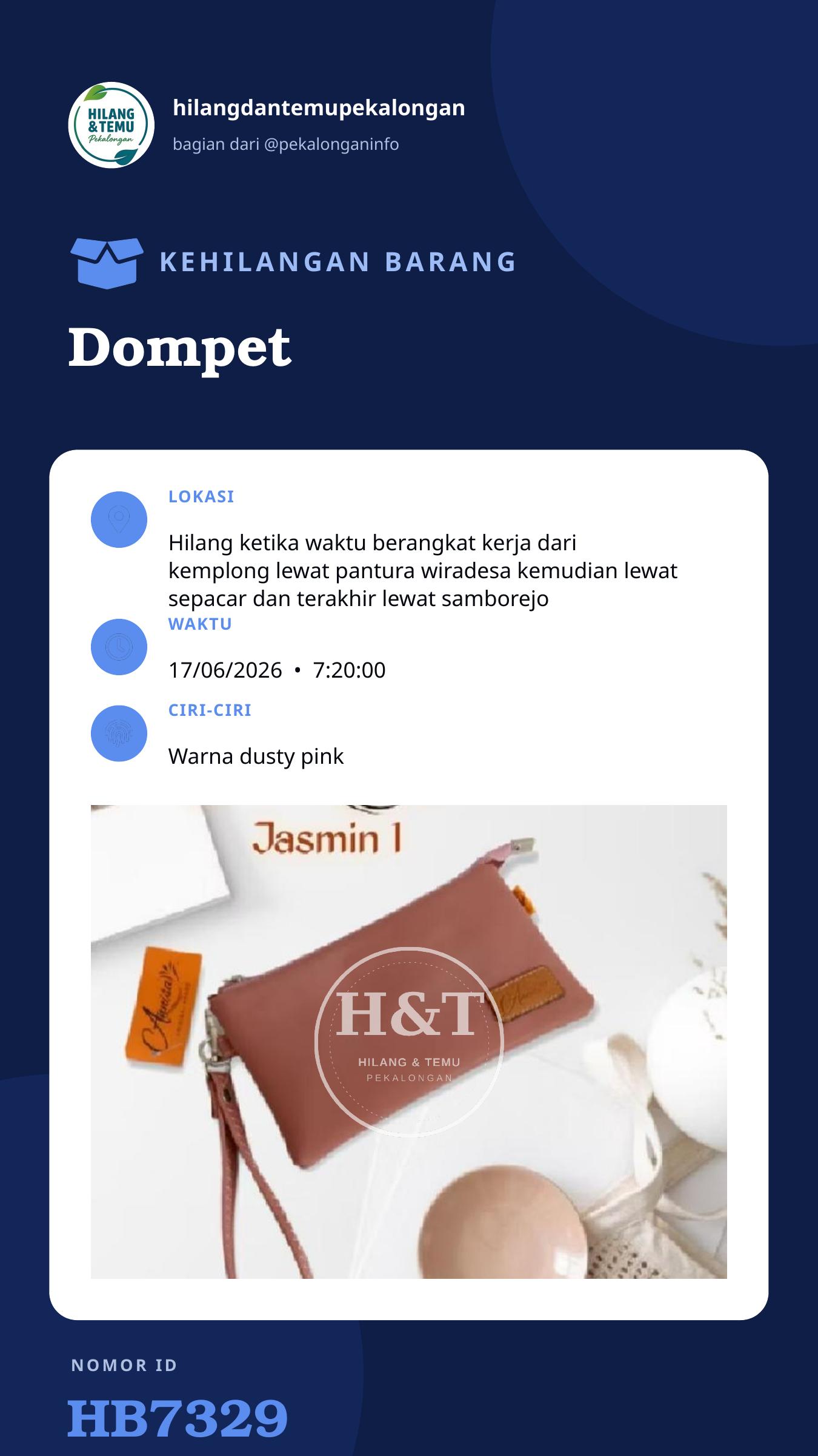 Story 9:16 laporan Dompet