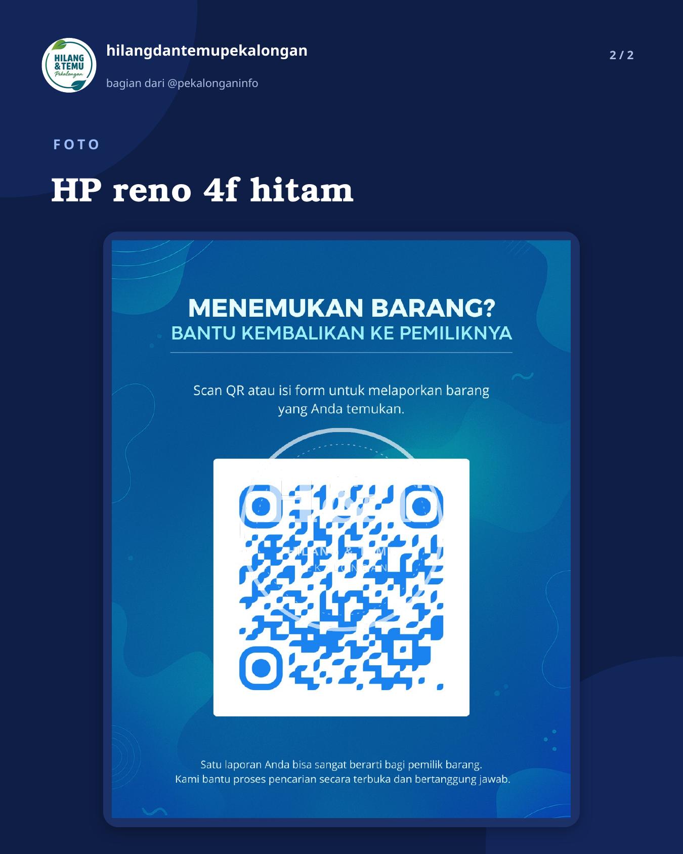 Slide 2 laporan HP reno 4f hitam