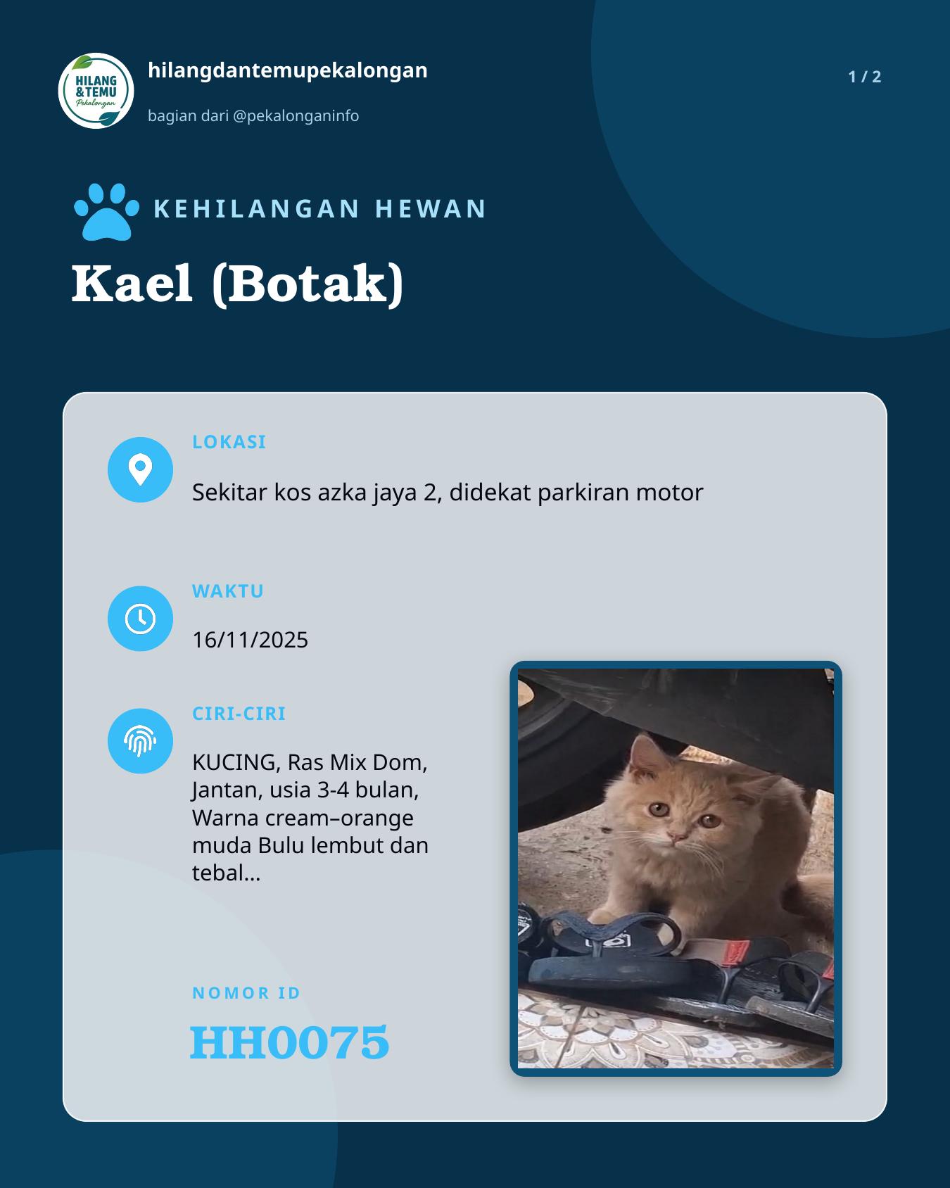 Slide 1 laporan Kael (Botak)