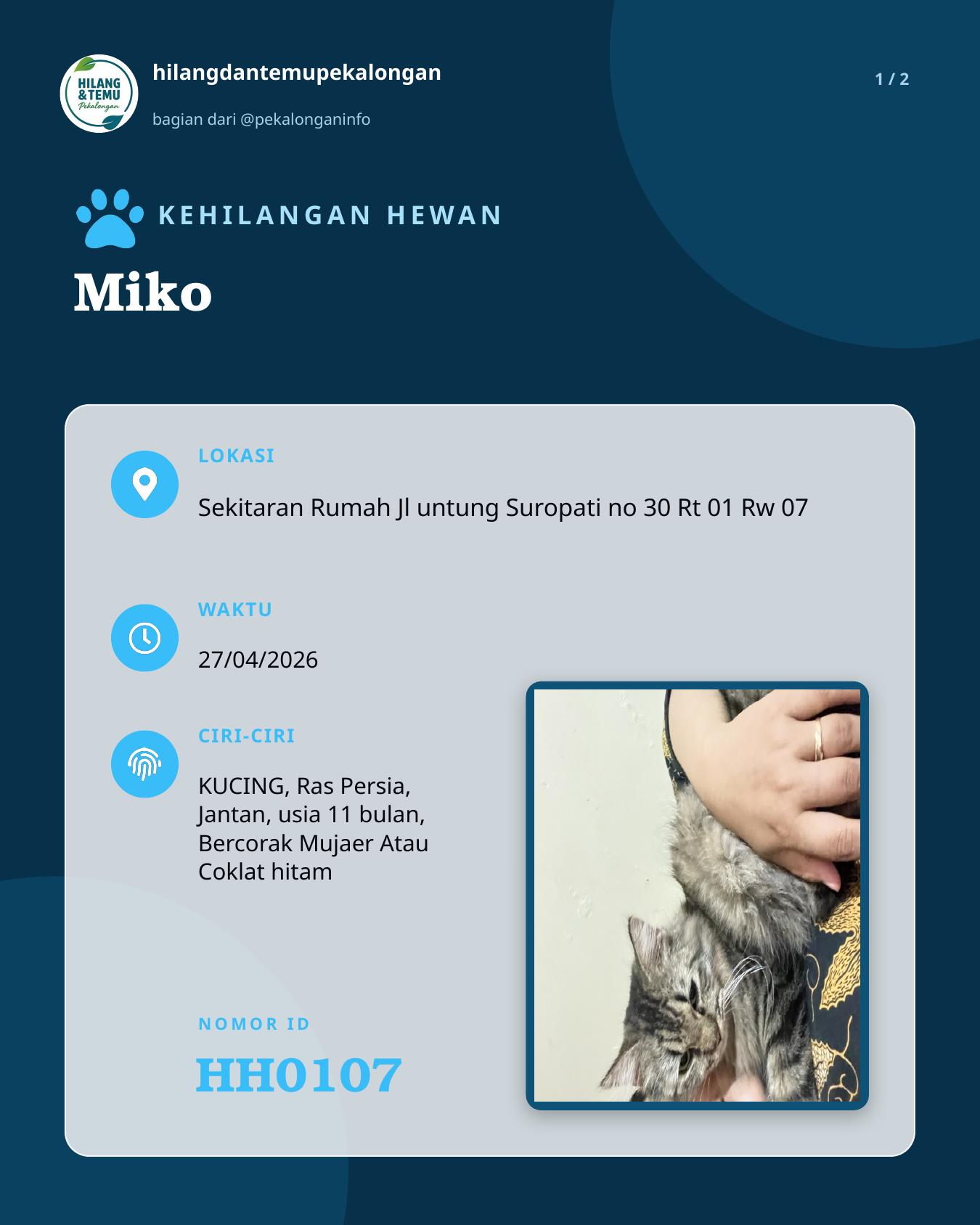 Slide 1 laporan Miko