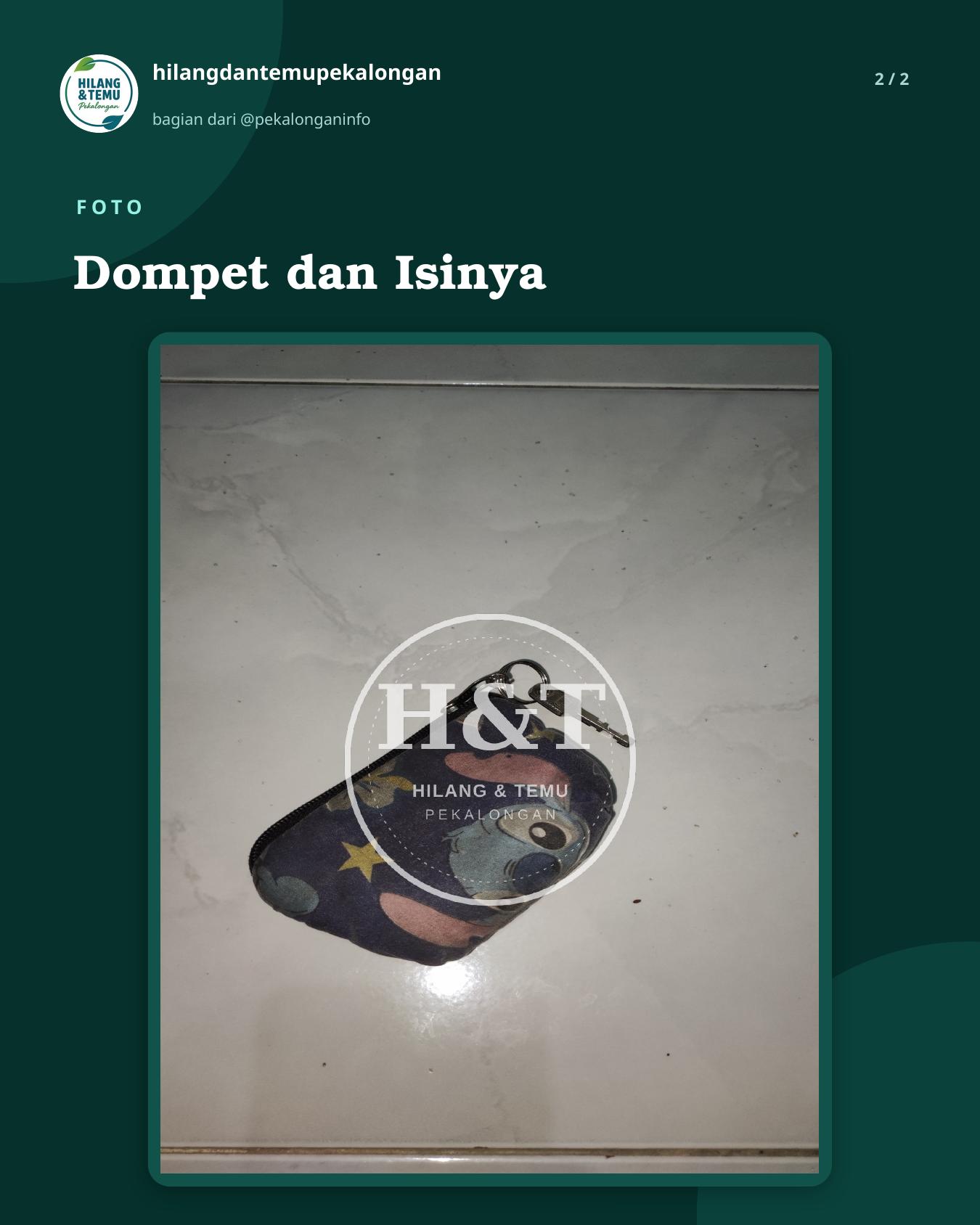 Slide 2 laporan Dompet dan Isinya