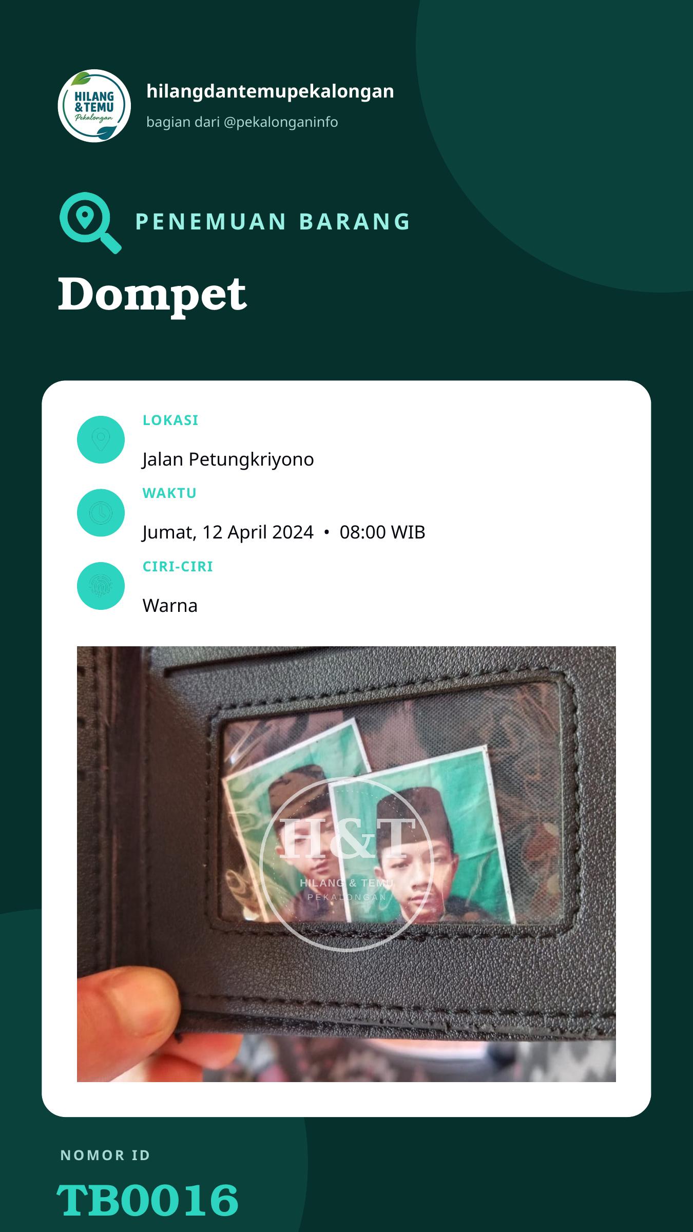 Story 9:16 laporan Dompet