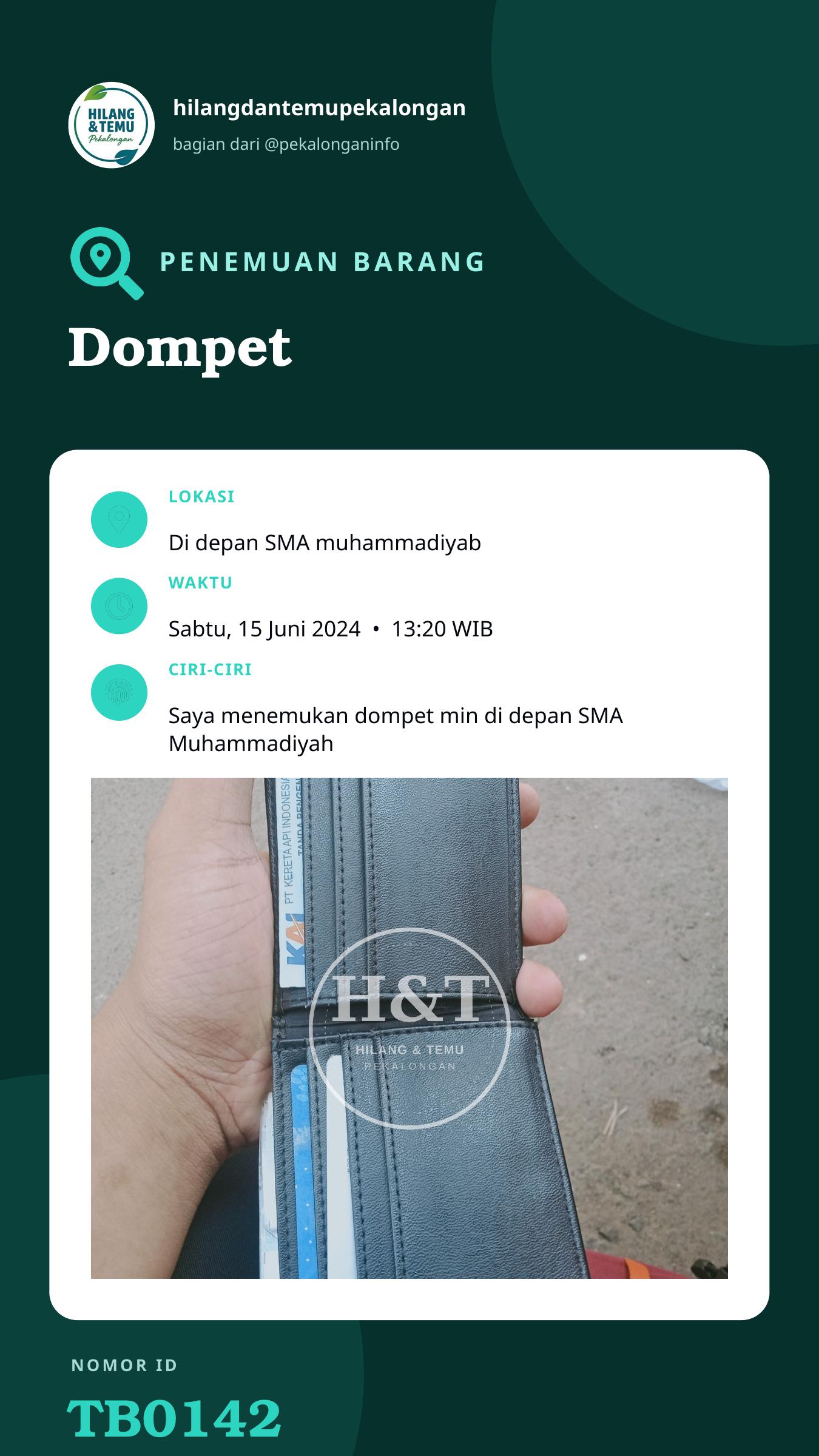 Story 9:16 laporan Dompet
