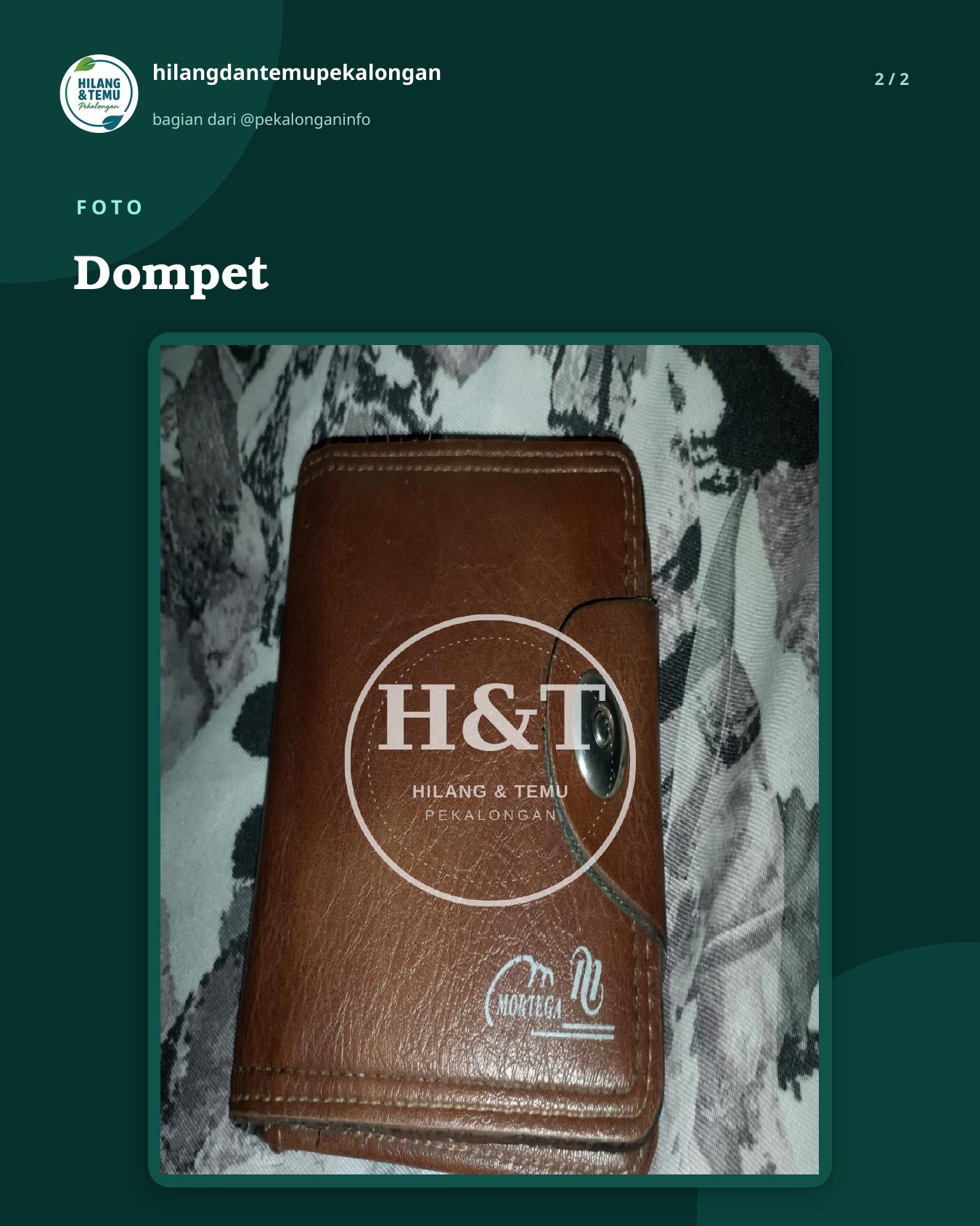 Slide 2 laporan Dompet