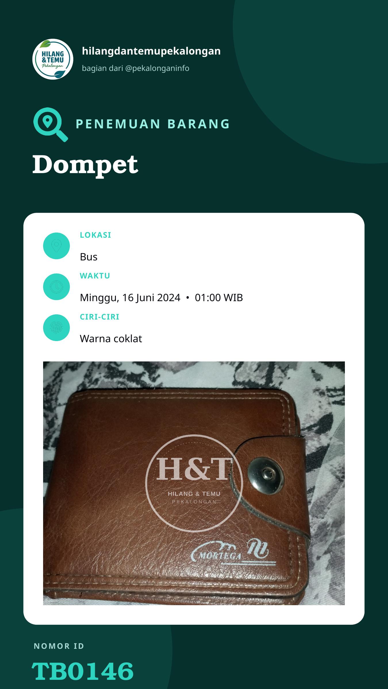 Story 9:16 laporan Dompet
