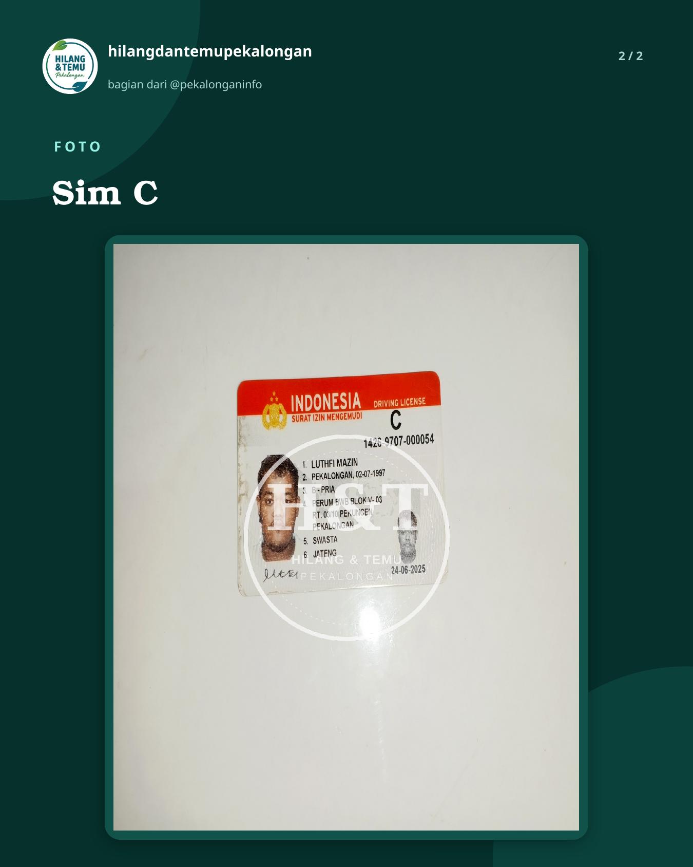 Slide 2 laporan Sim C