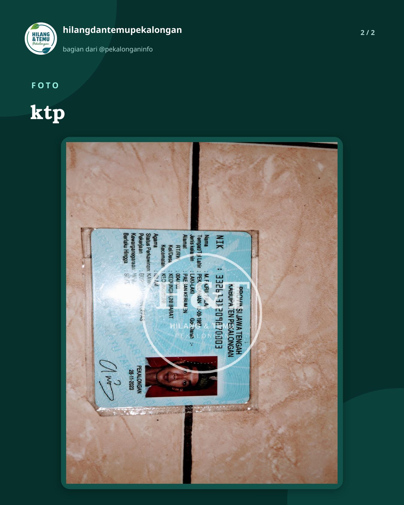 Slide 2 laporan ktp