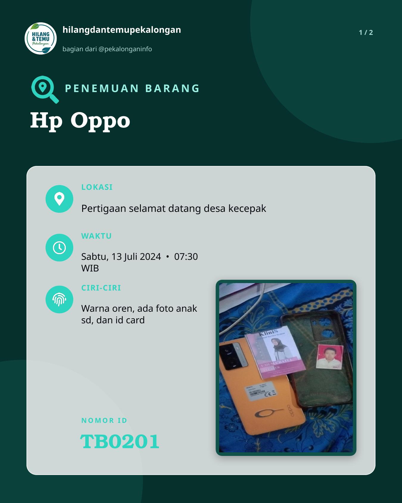 Slide 1 laporan Hp Oppo