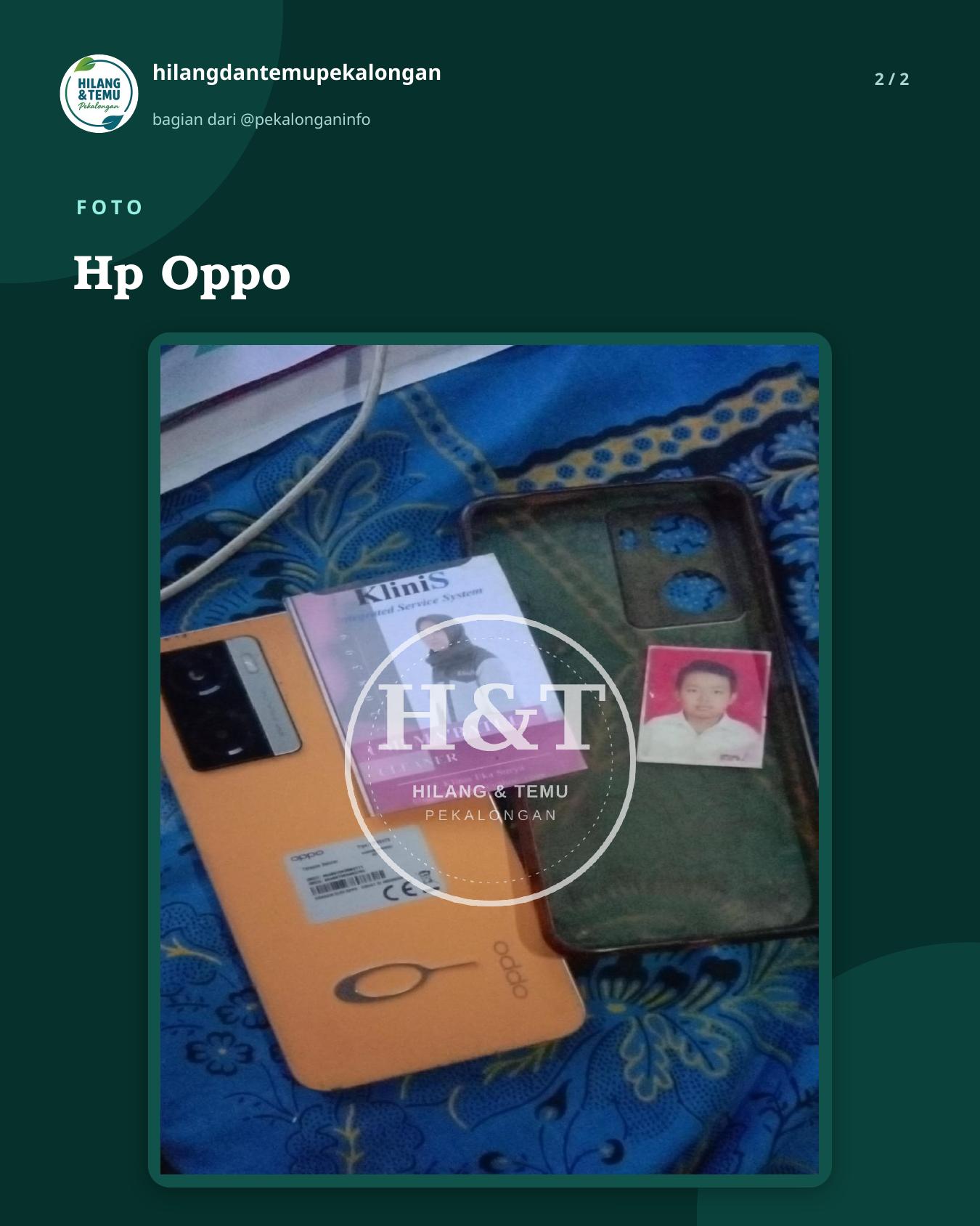 Slide 2 laporan Hp Oppo