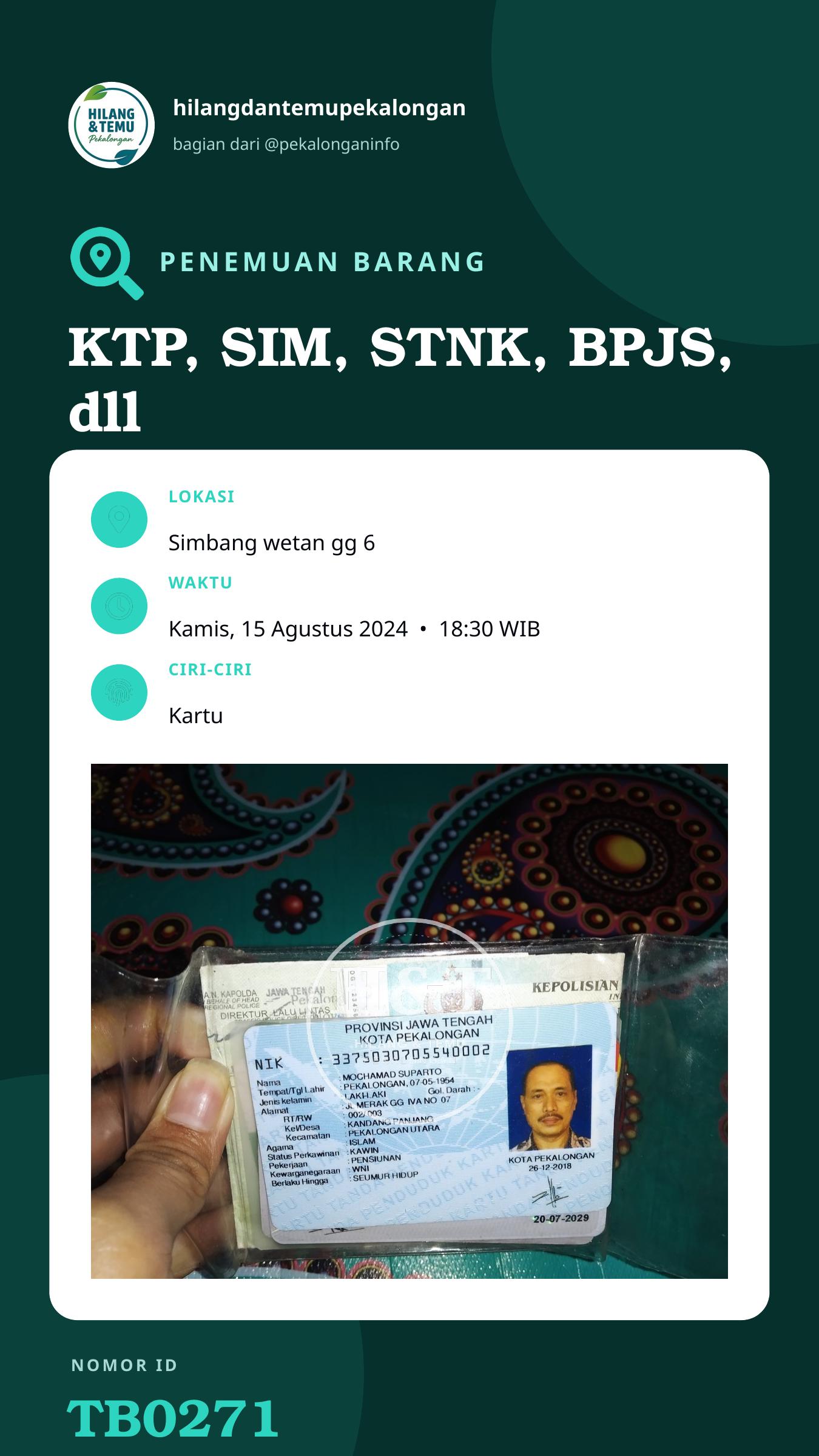 Story 9:16 laporan KTP, SIM, STNK, BPJS, dll