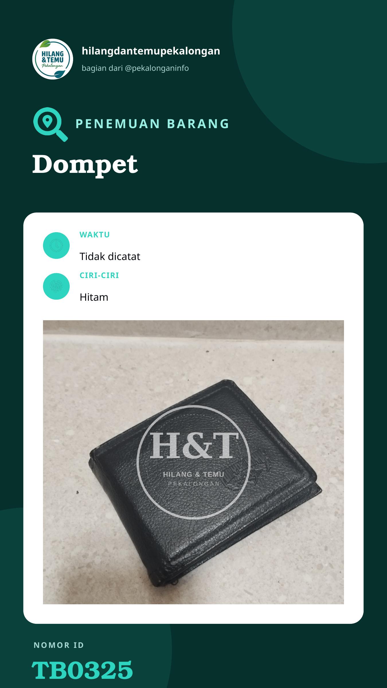 Story 9:16 laporan Dompet
