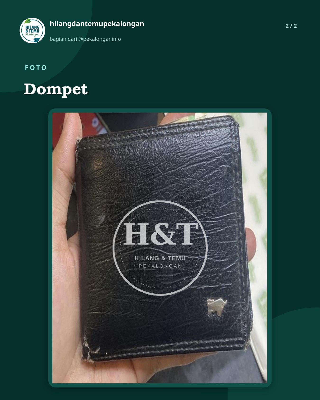 Slide 2 laporan Dompet