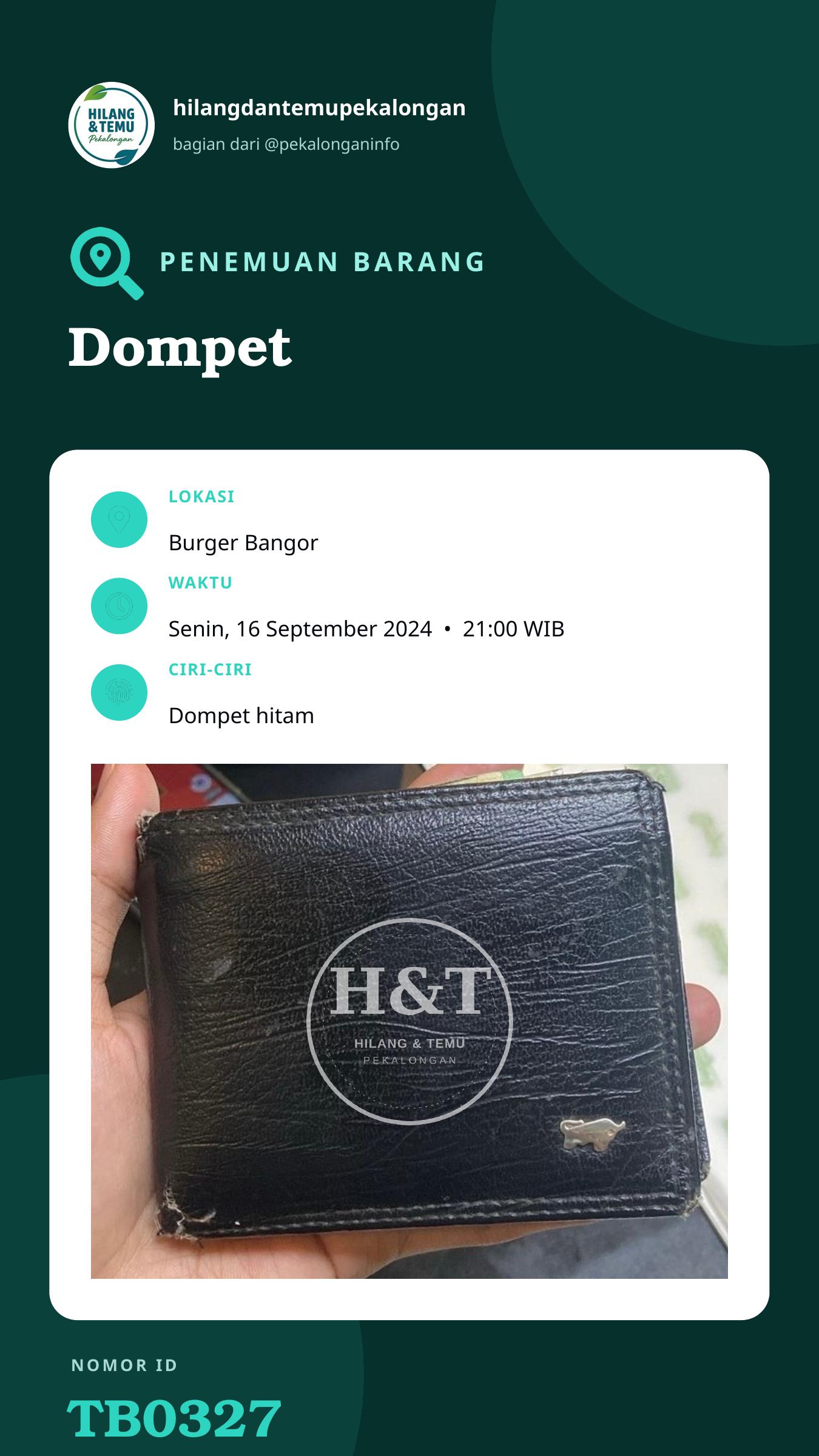 Story 9:16 laporan Dompet