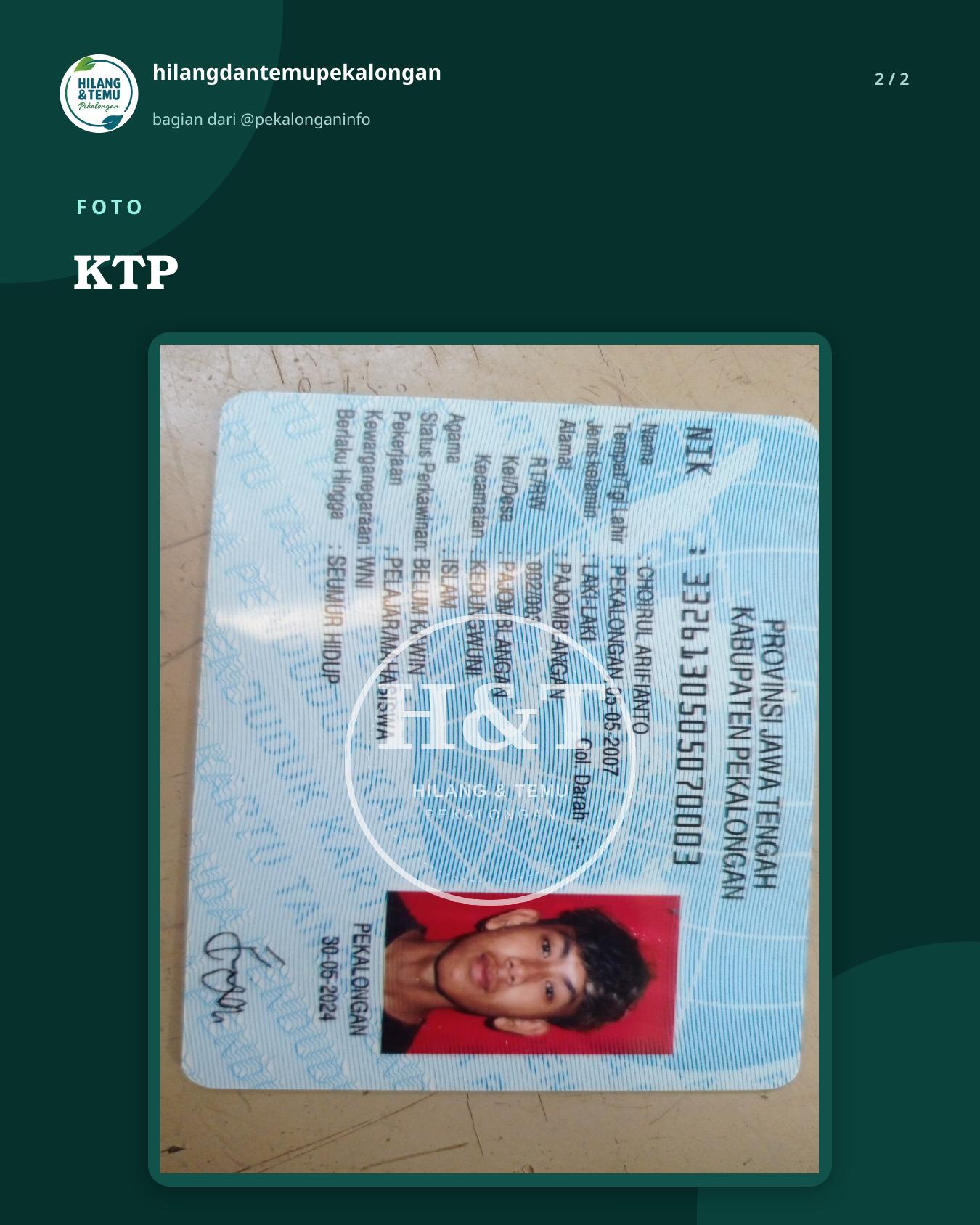 Slide 2 laporan KTP