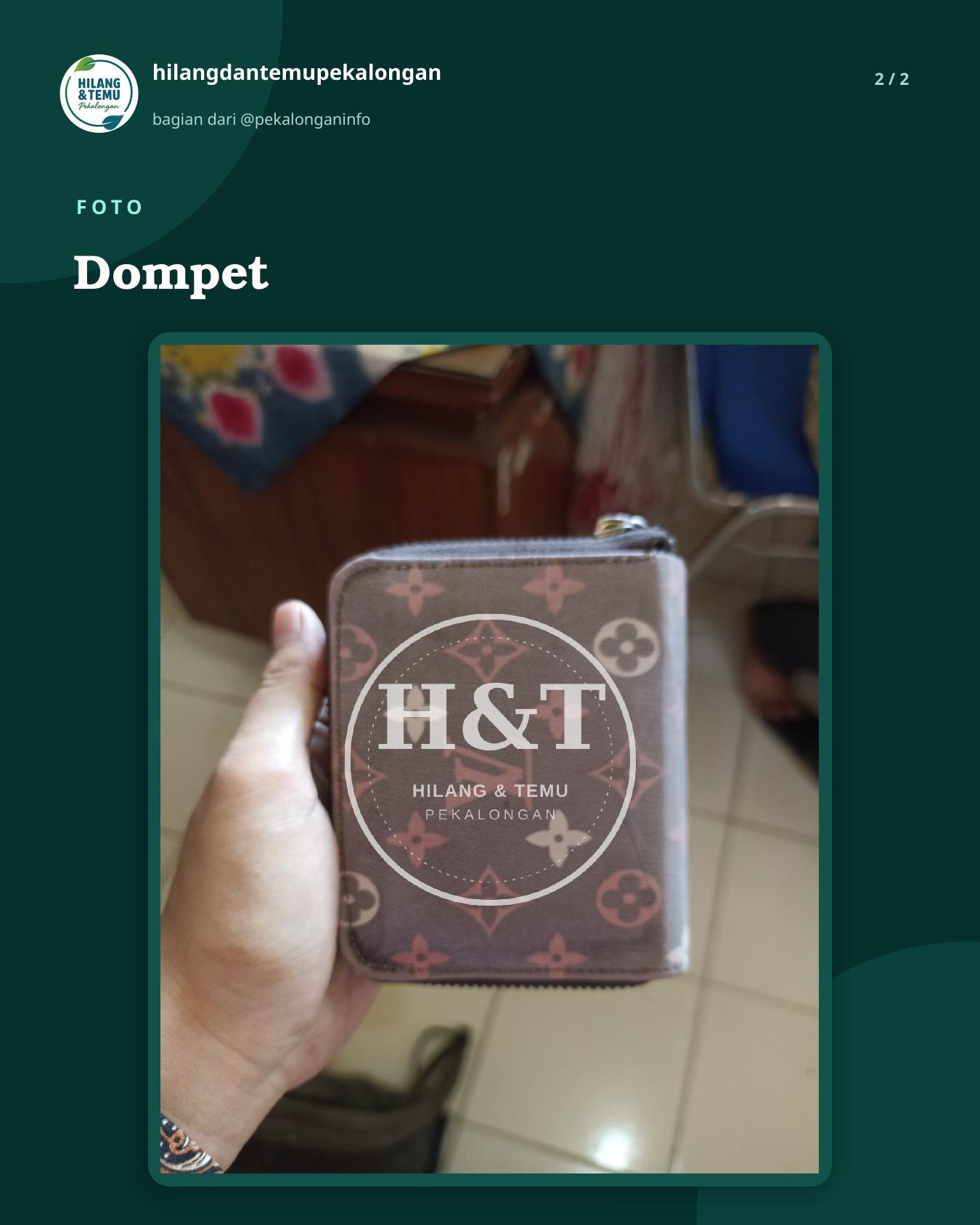 Slide 2 laporan Dompet