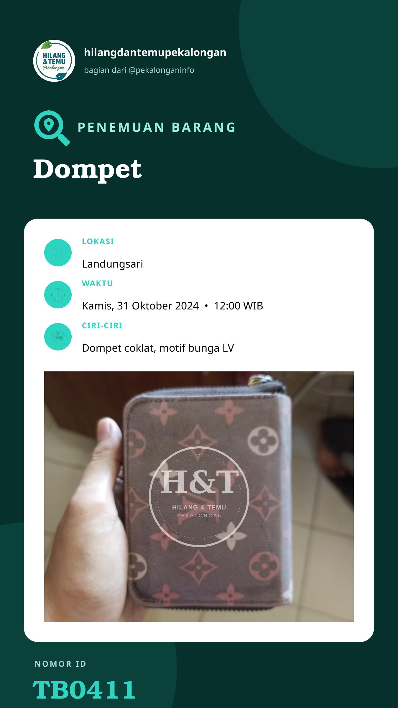 Story 9:16 laporan Dompet