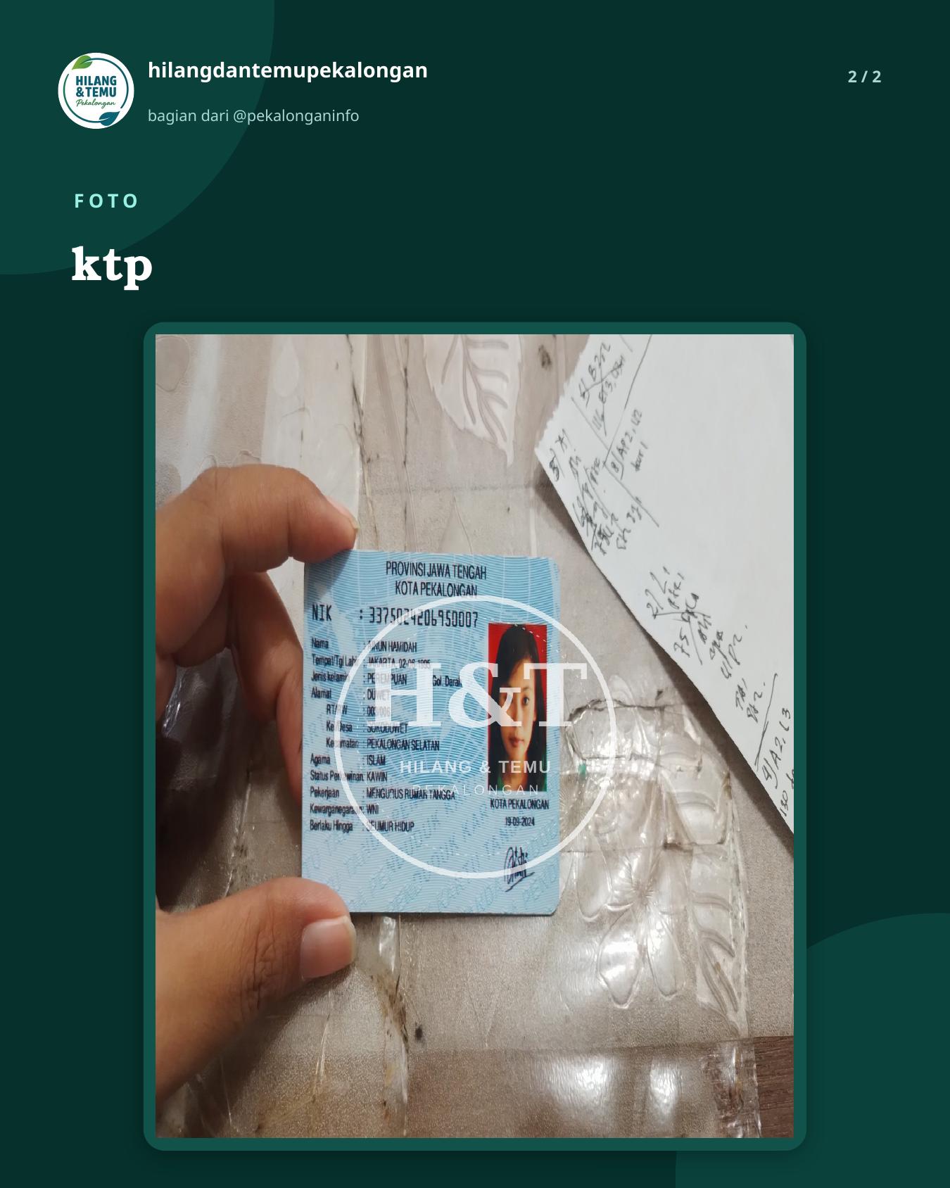 Slide 2 laporan ktp
