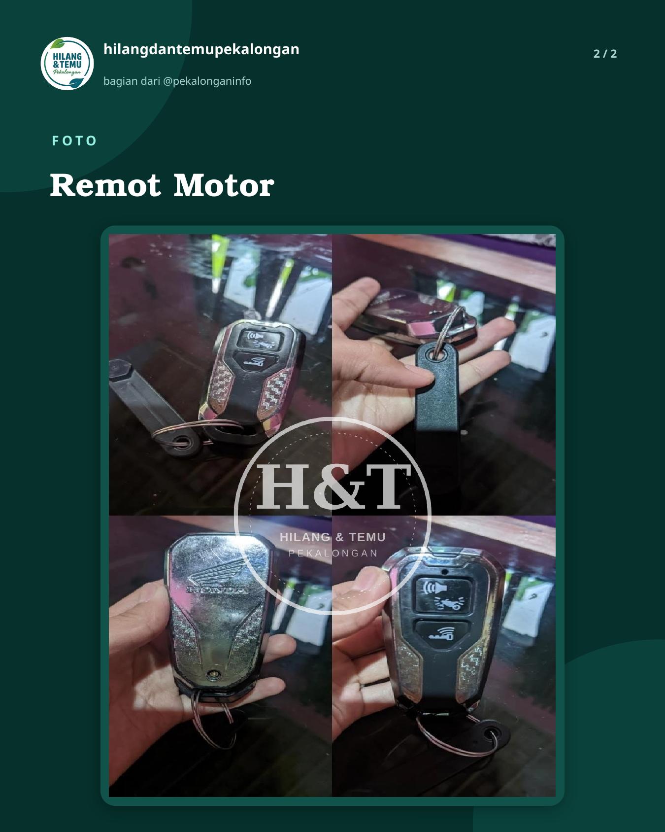 Slide 2 laporan Remot Motor
