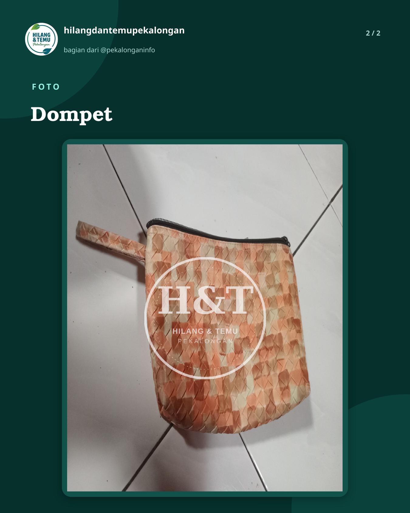 Slide 2 laporan Dompet