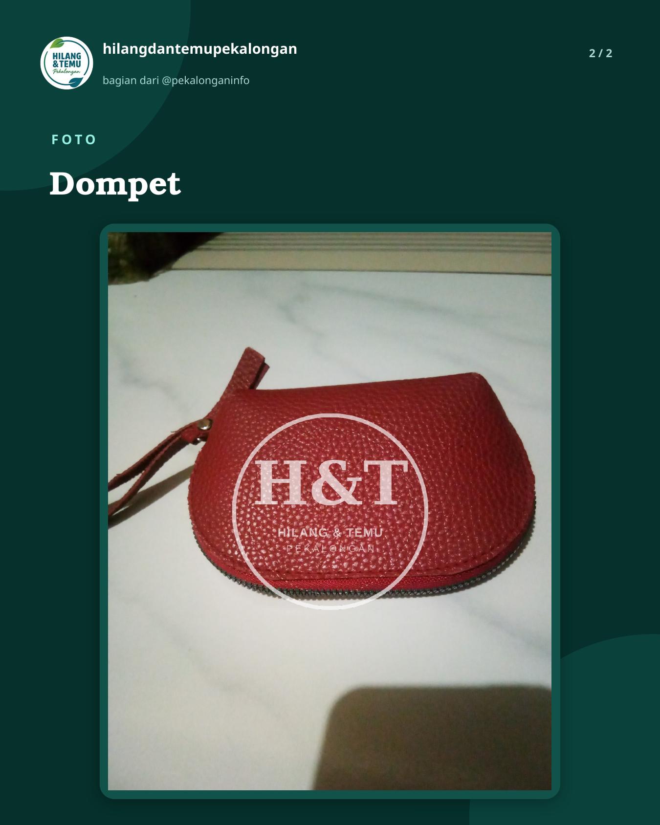 Slide 2 laporan Dompet