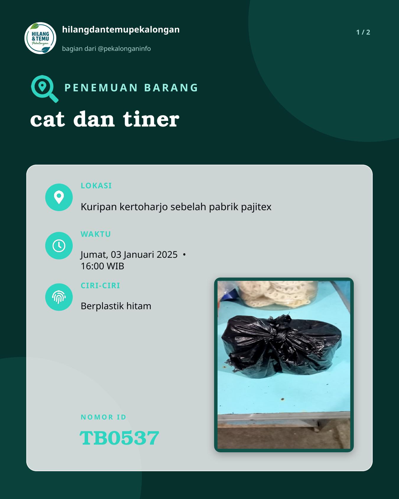 Slide 1 laporan cat dan tiner
