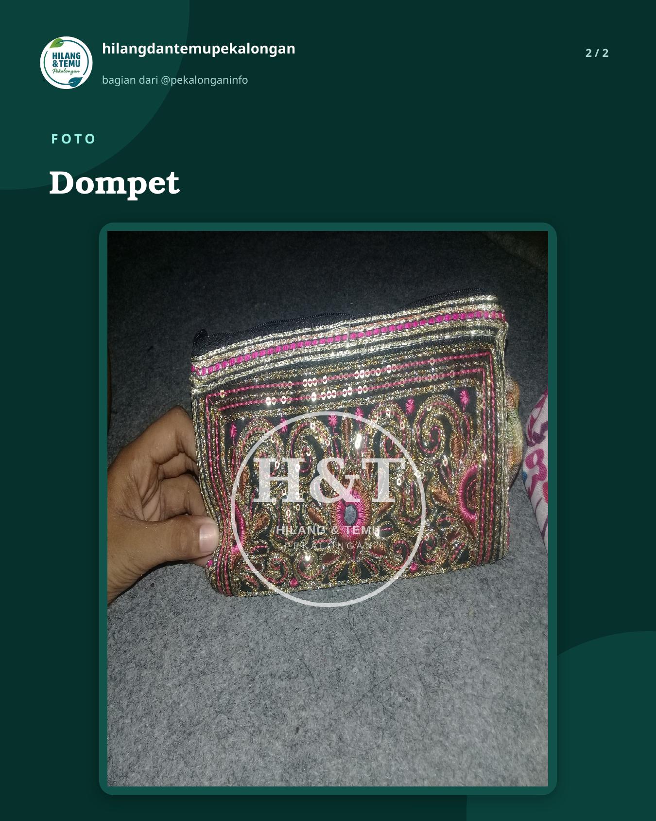 Slide 2 laporan Dompet