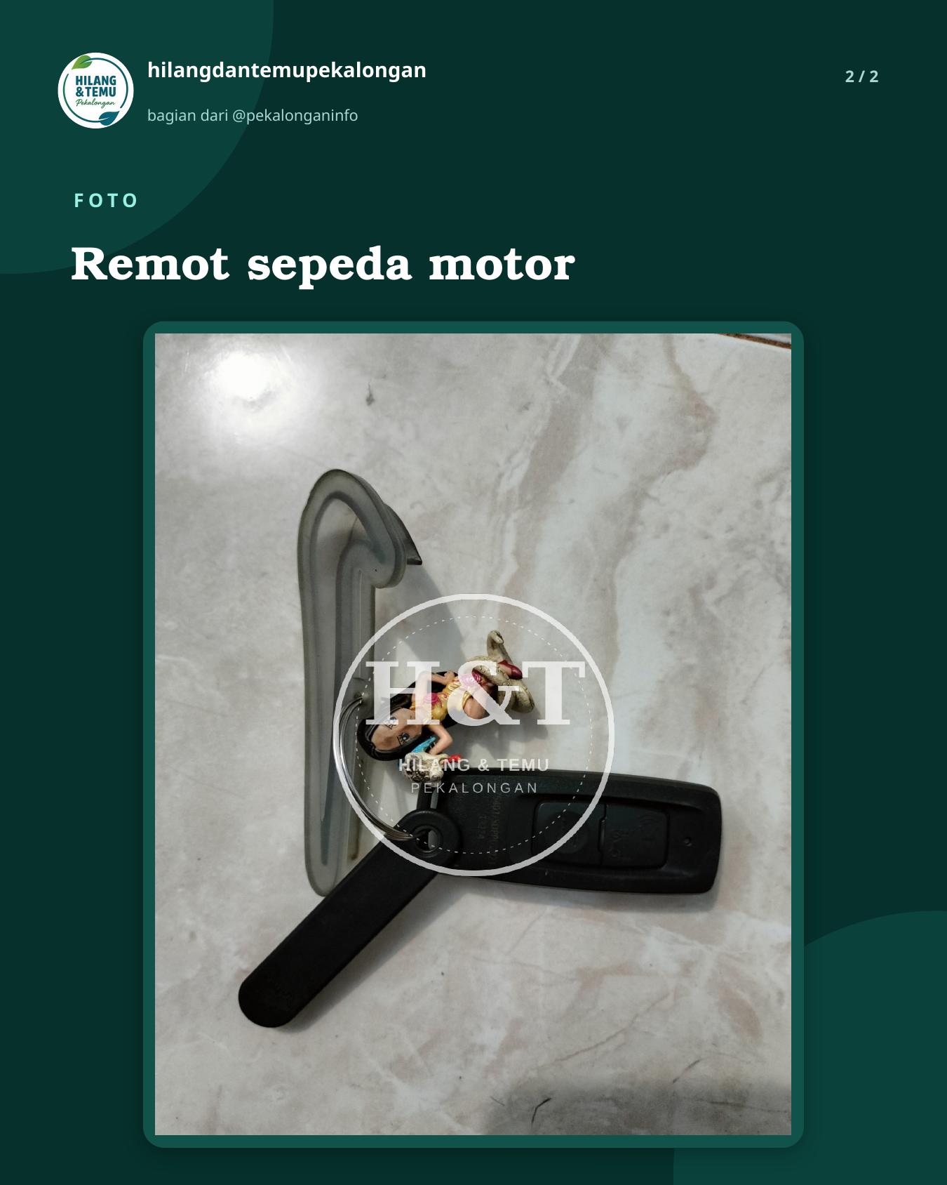 Slide 2 laporan Remot sepeda motor
