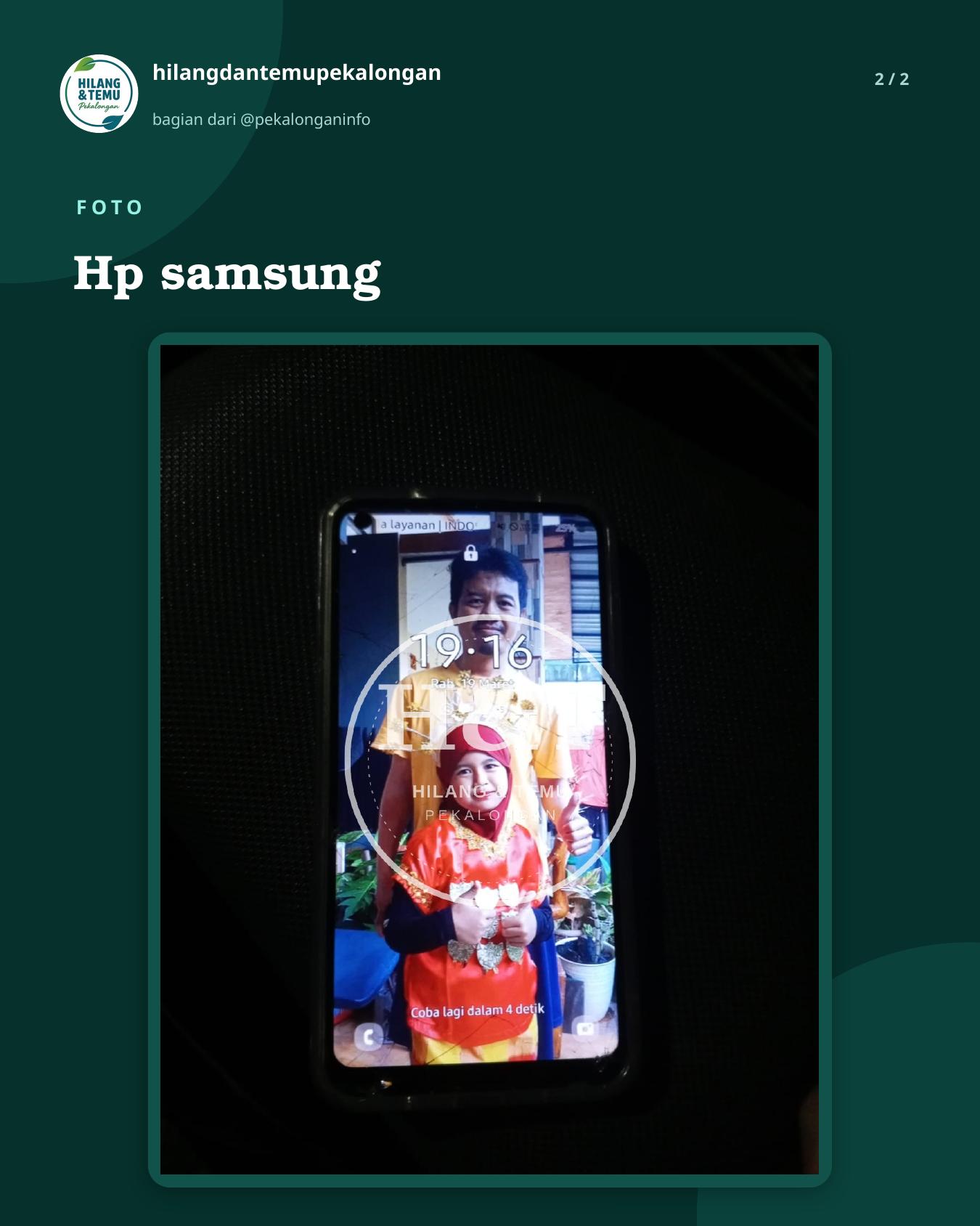 Slide 2 laporan Hp samsung