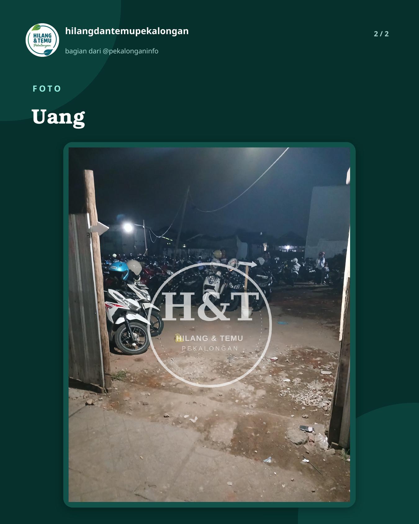 Slide 2 laporan Uang