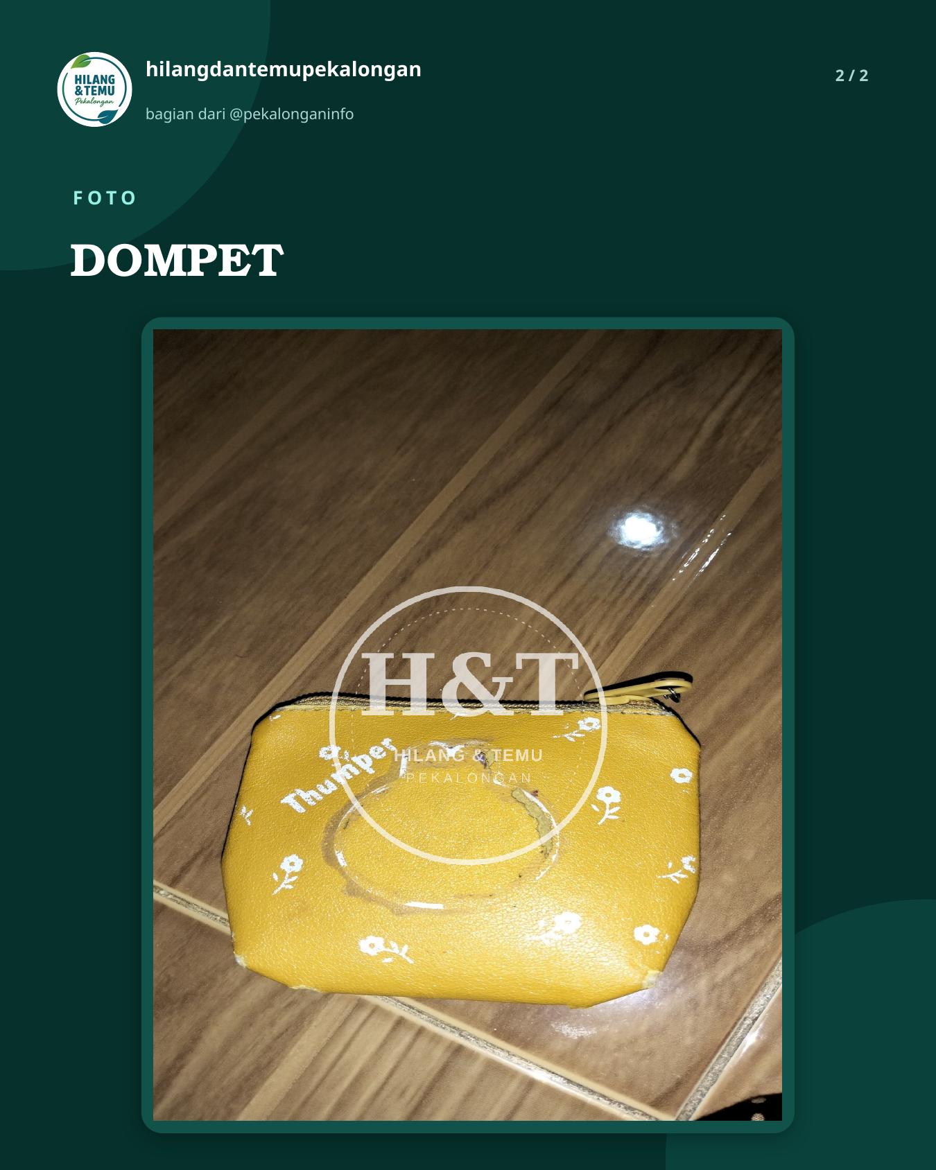 Slide 2 laporan DOMPET