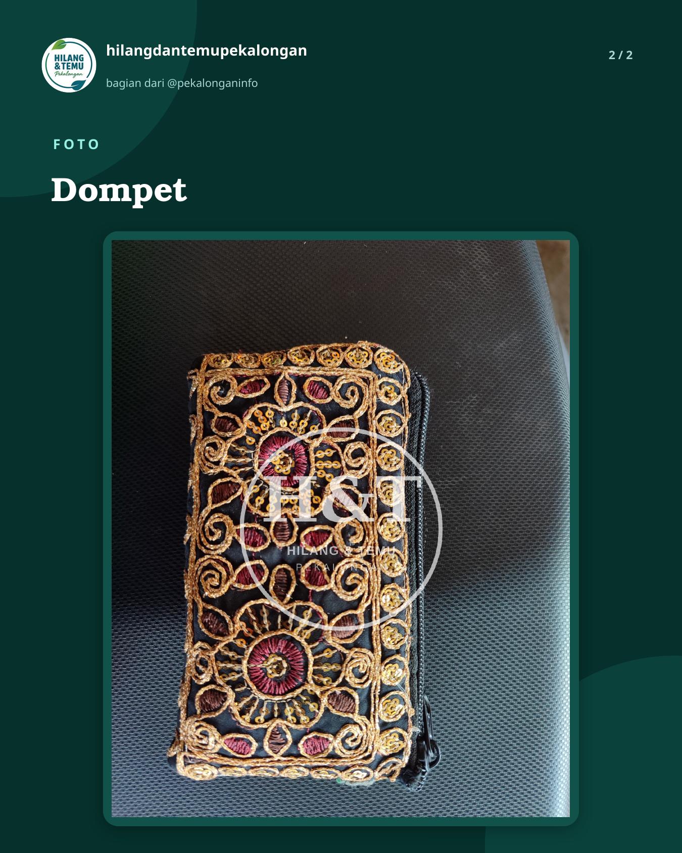 Slide 2 laporan Dompet