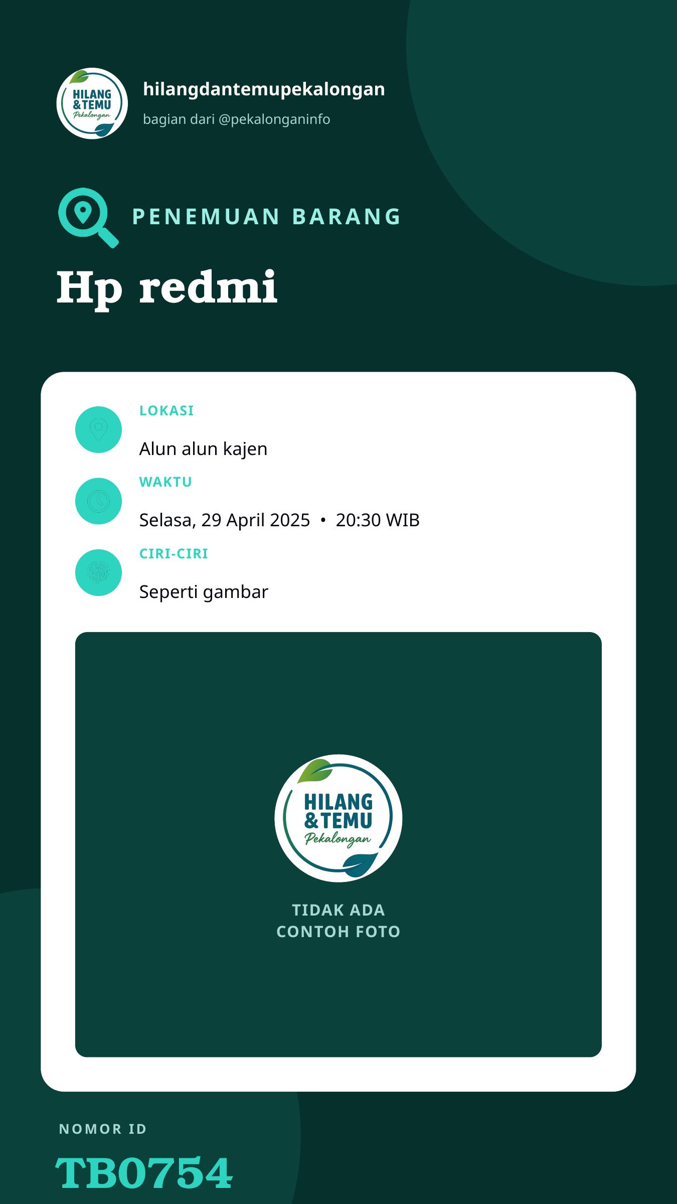 Story 9:16 laporan Hp redmi