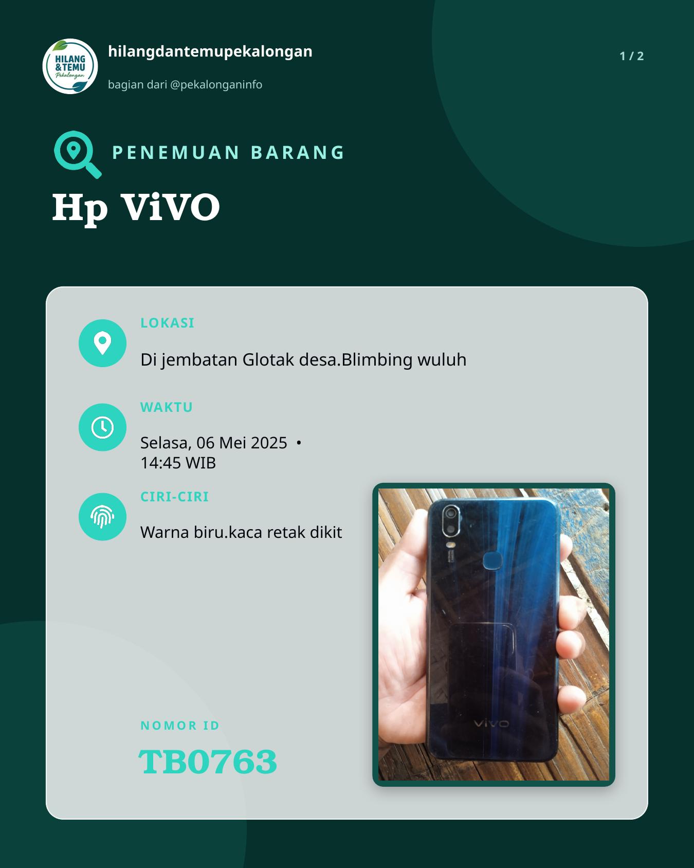 Slide 1 laporan Hp ViVO