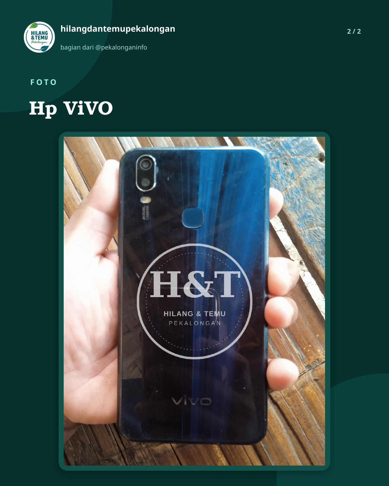 Slide 2 laporan Hp ViVO