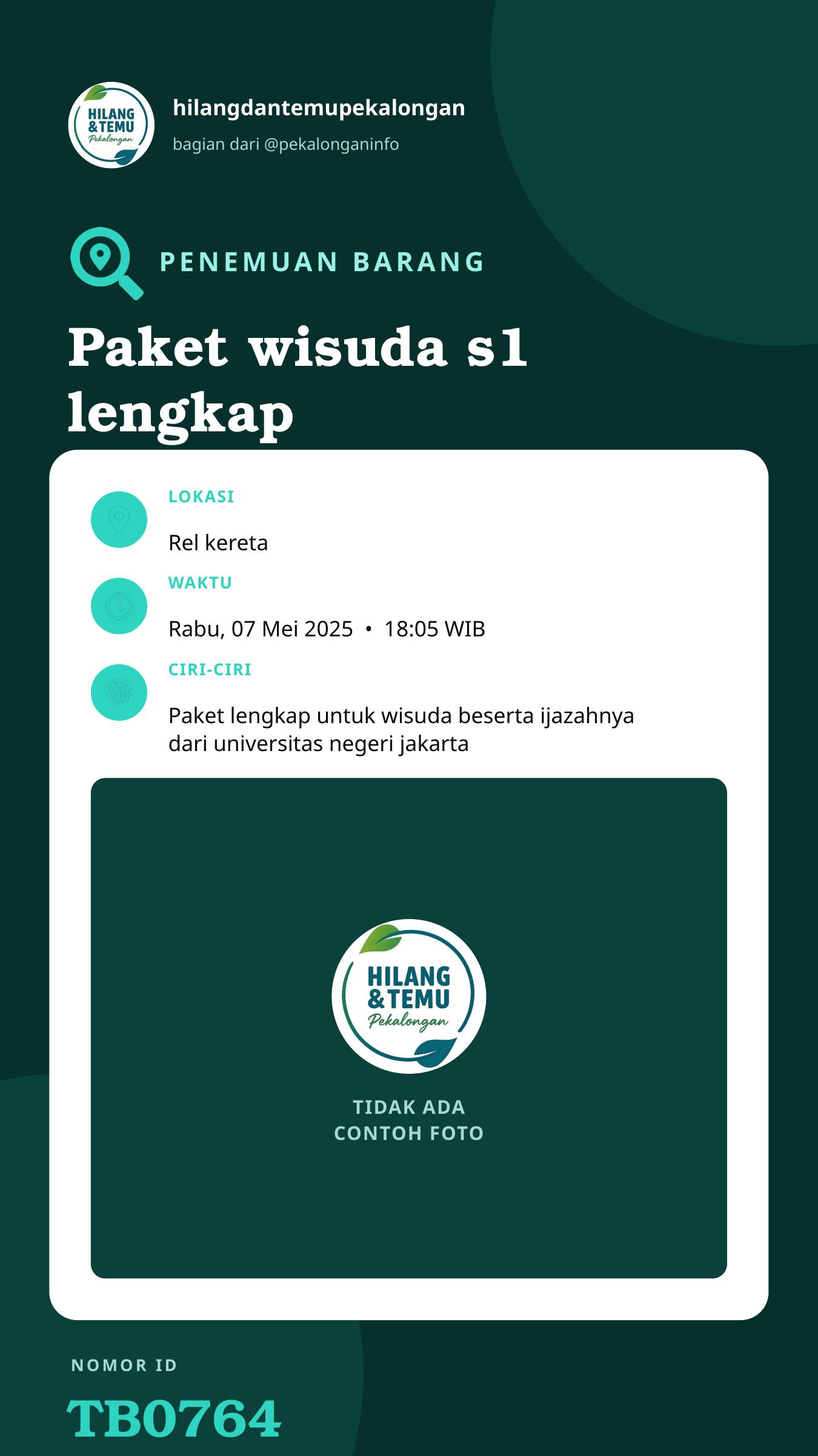 Story 9:16 laporan Paket wisuda s1 lengkap