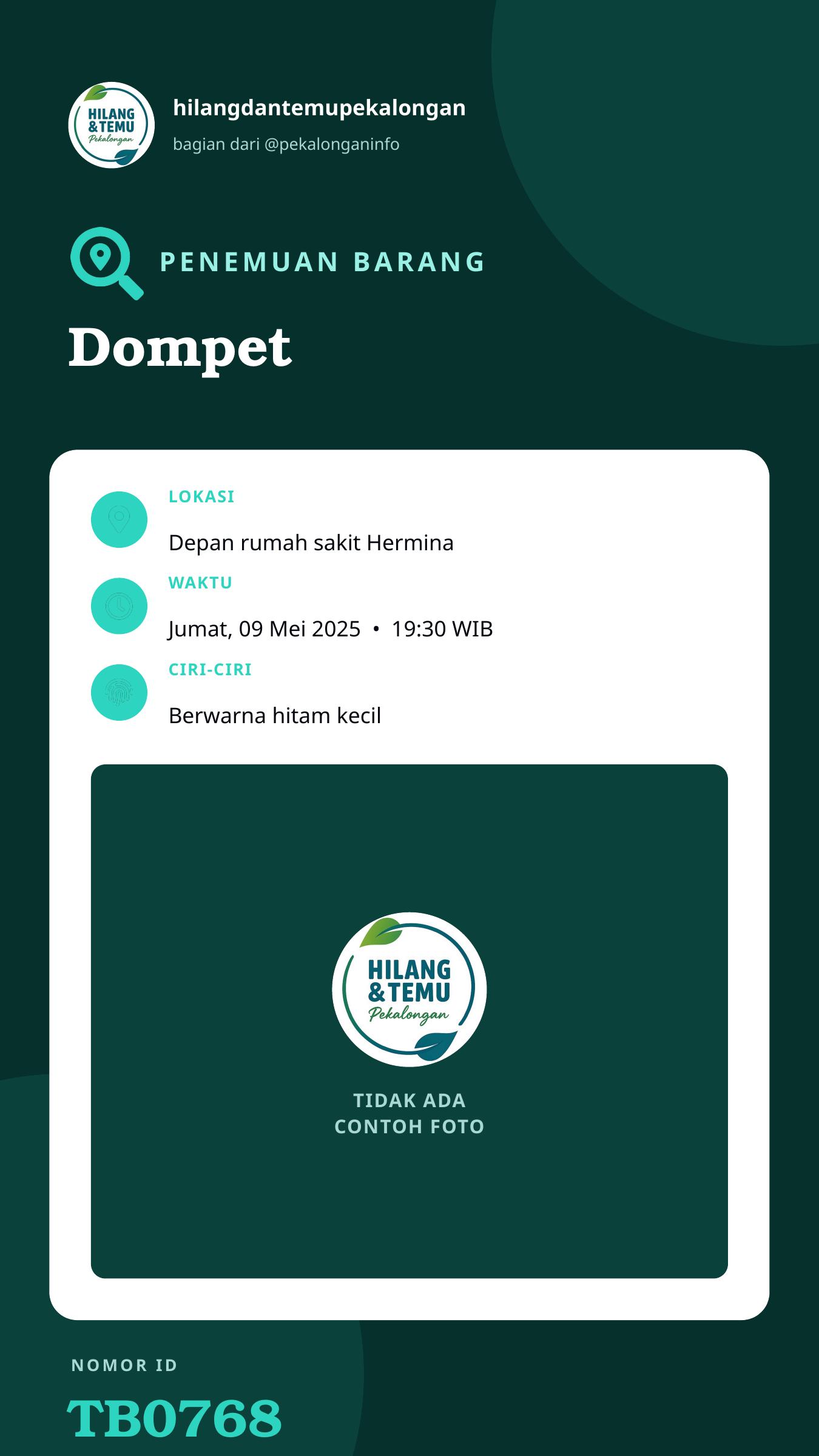 Story 9:16 laporan Dompet