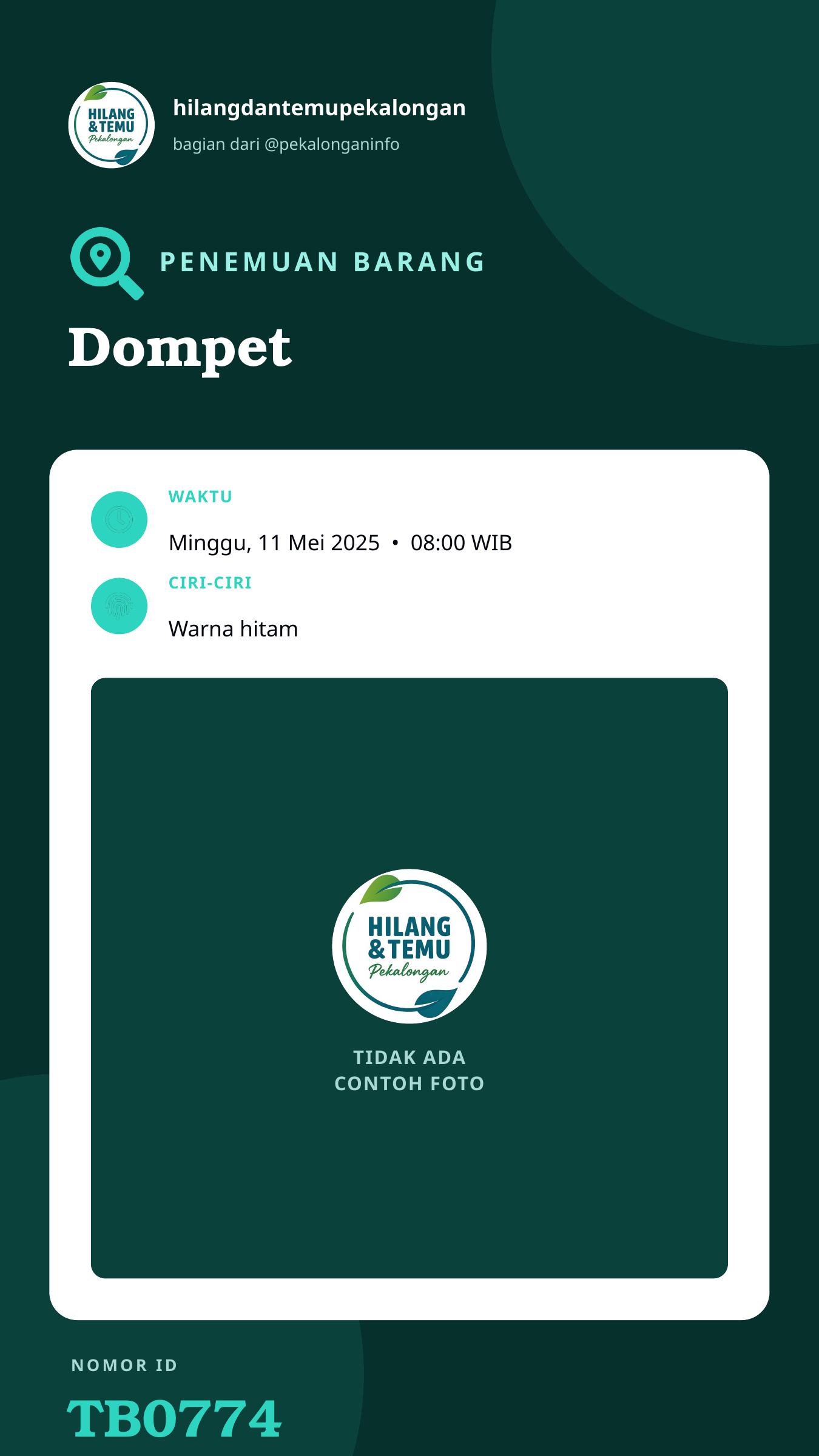 Story 9:16 laporan Dompet
