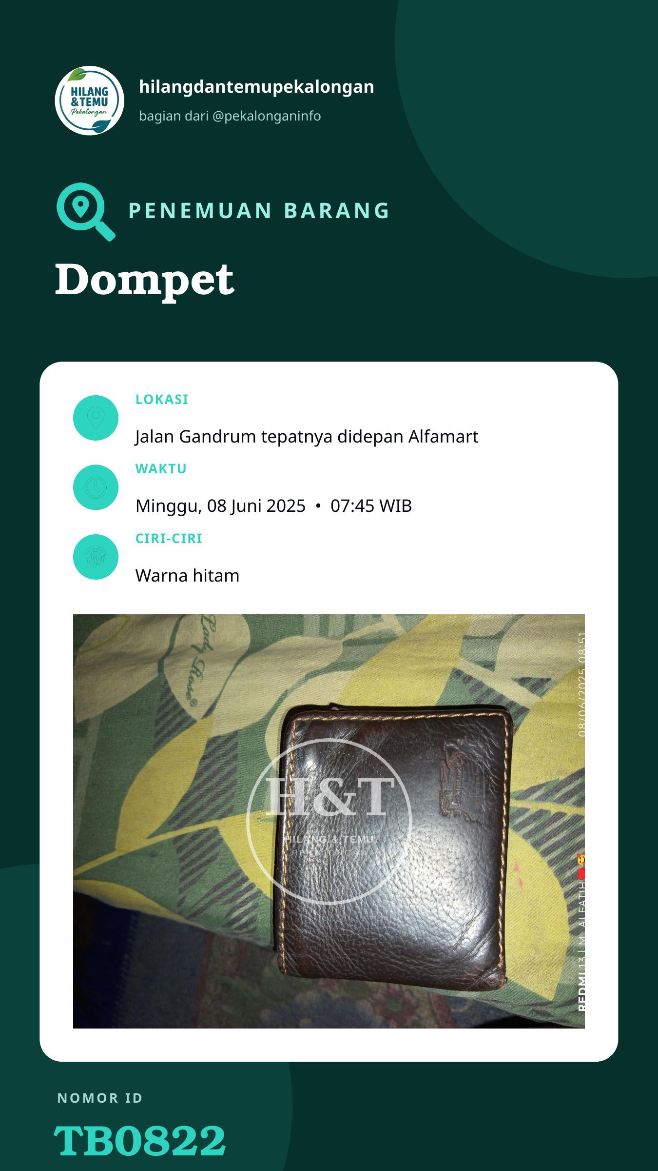 Story 9:16 laporan Dompet