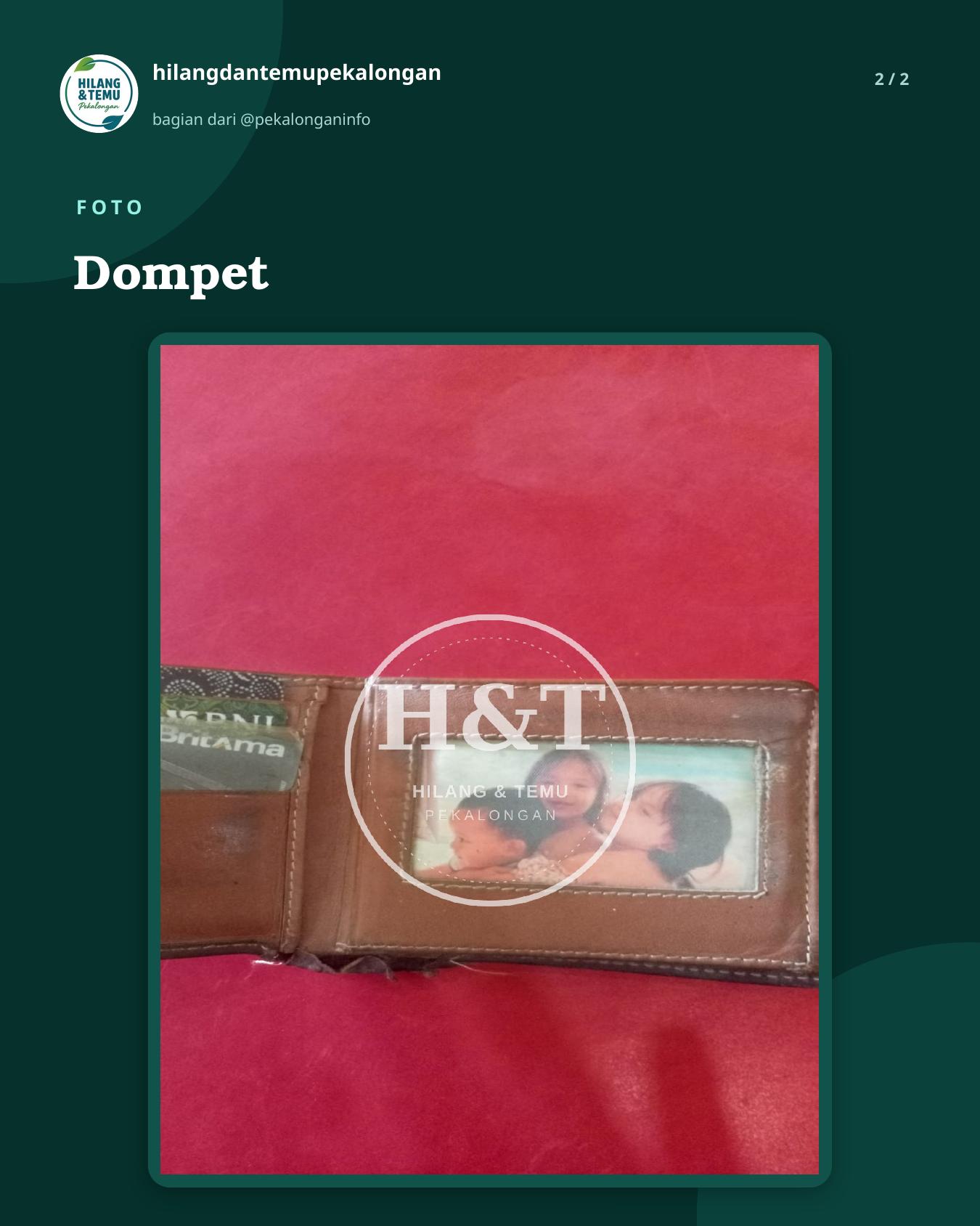 Slide 2 laporan Dompet