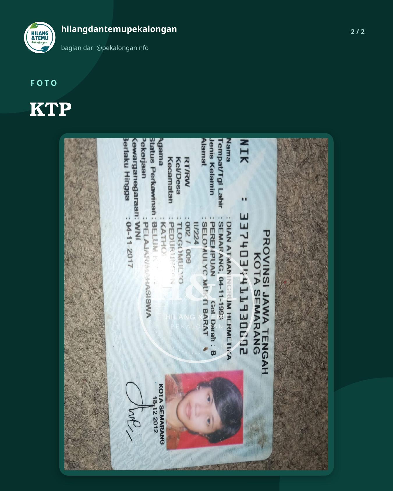 Slide 2 laporan KTP