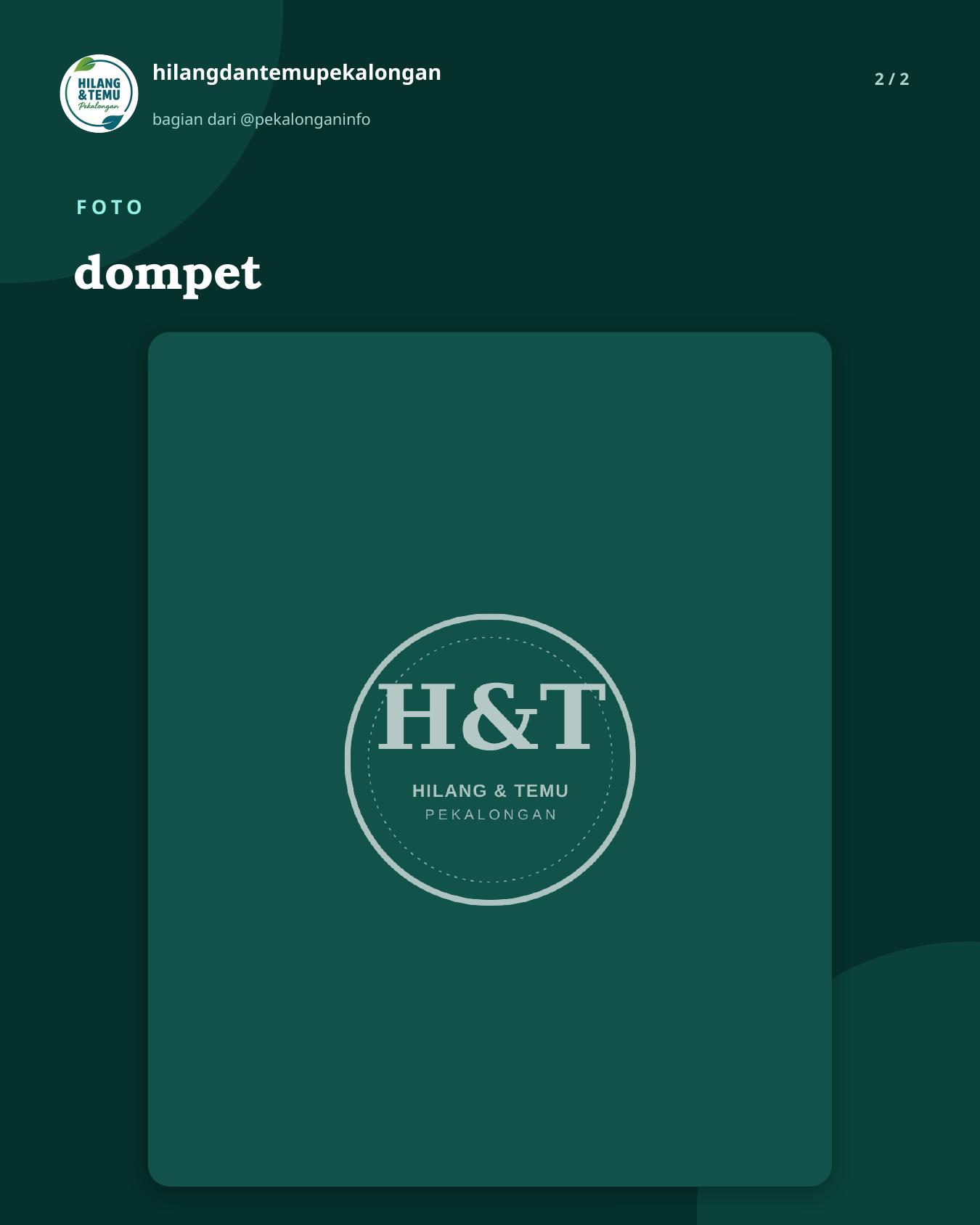 Slide 2 laporan dompet