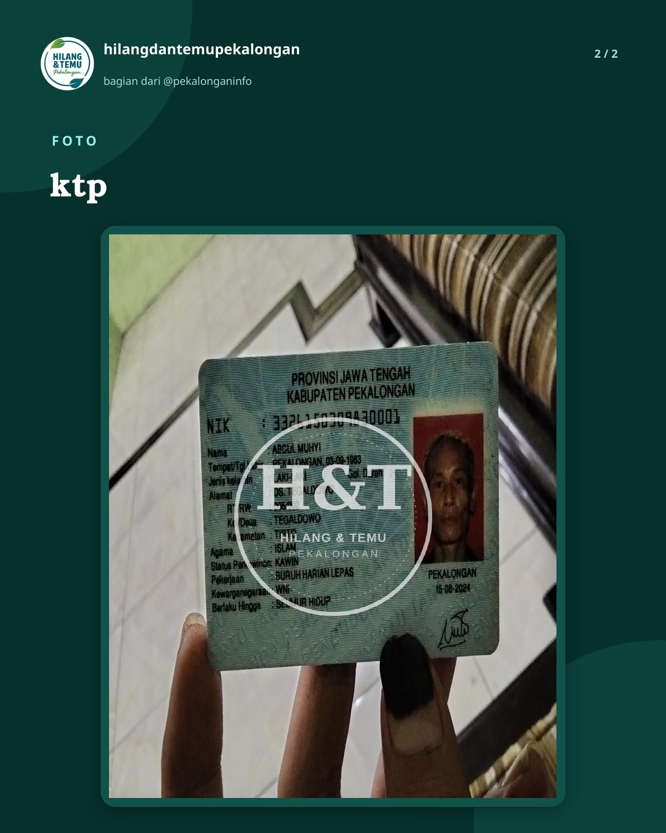 Slide 2 laporan ktp