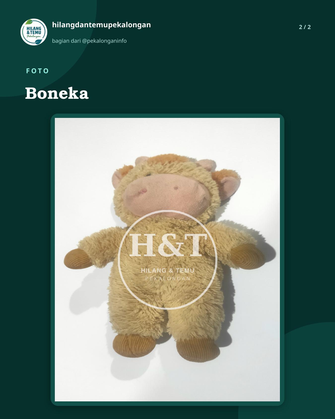 Slide 2 laporan Boneka