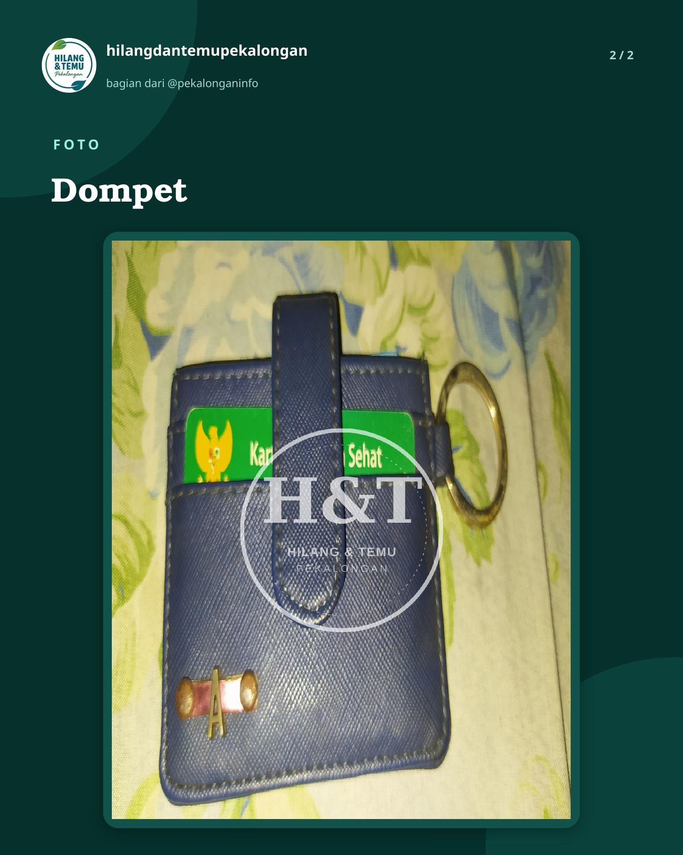 Slide 2 laporan Dompet