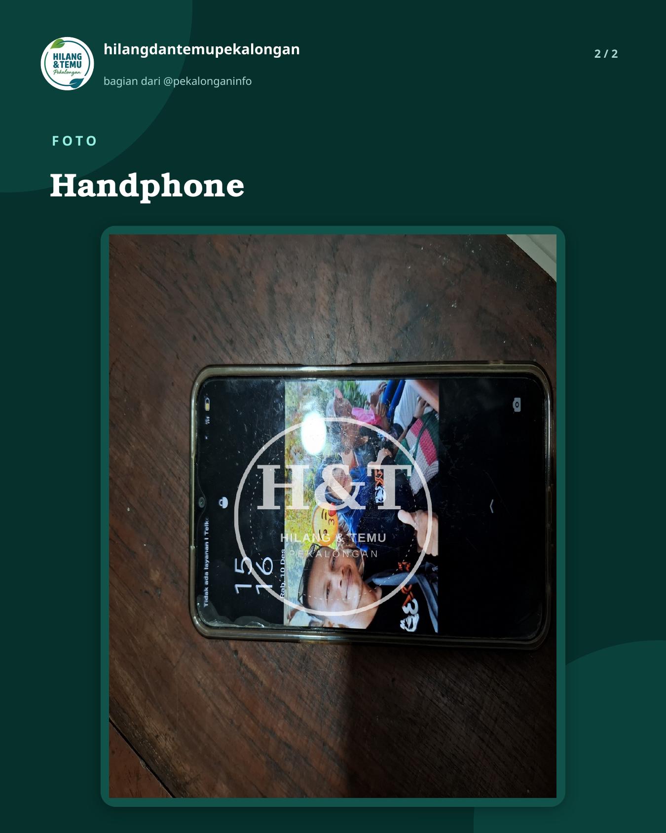 Slide 2 laporan Handphone