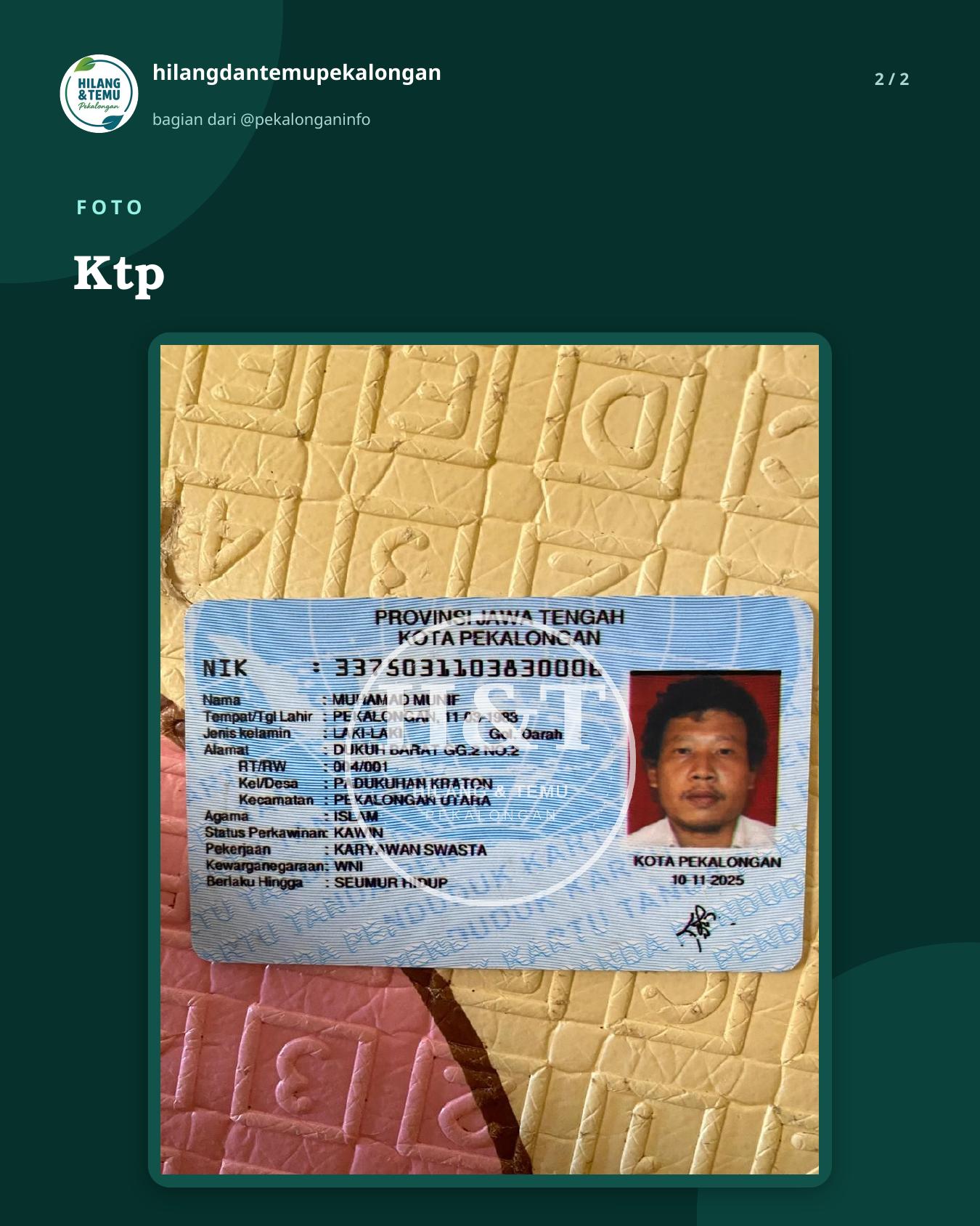 Slide 2 laporan Ktp