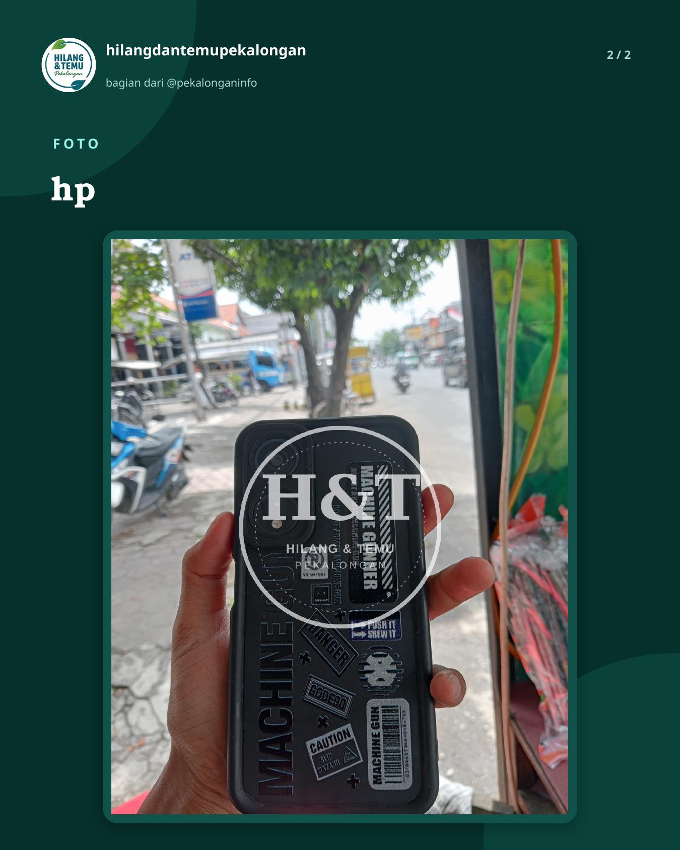 Slide 2 laporan hp