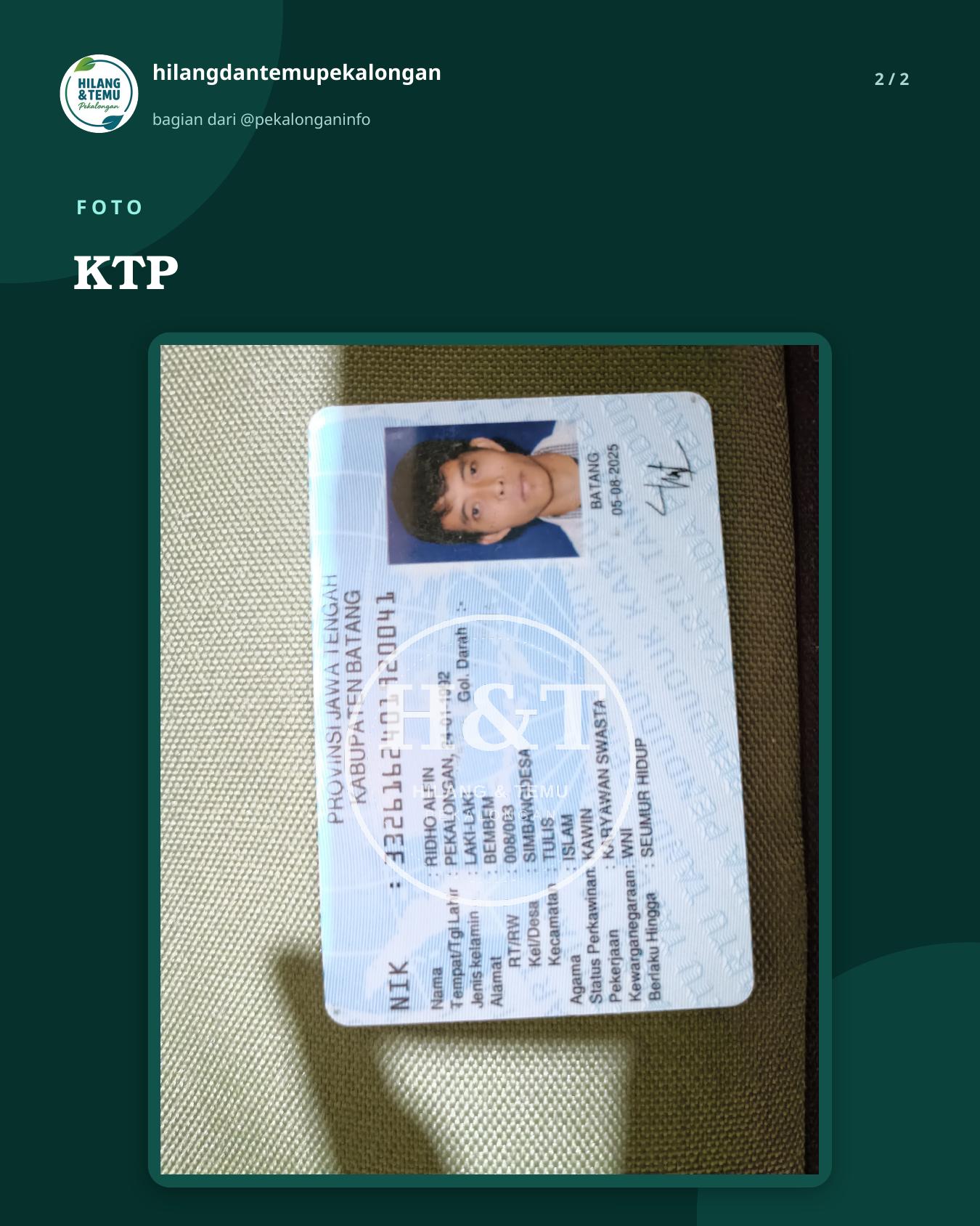 Slide 2 laporan KTP