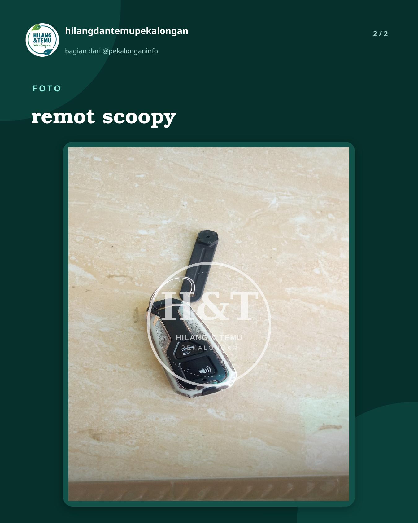 Slide 2 laporan remot scoopy