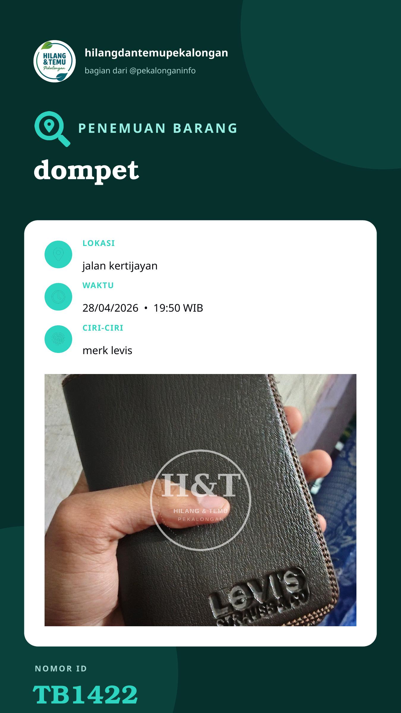 Story 9:16 laporan dompet